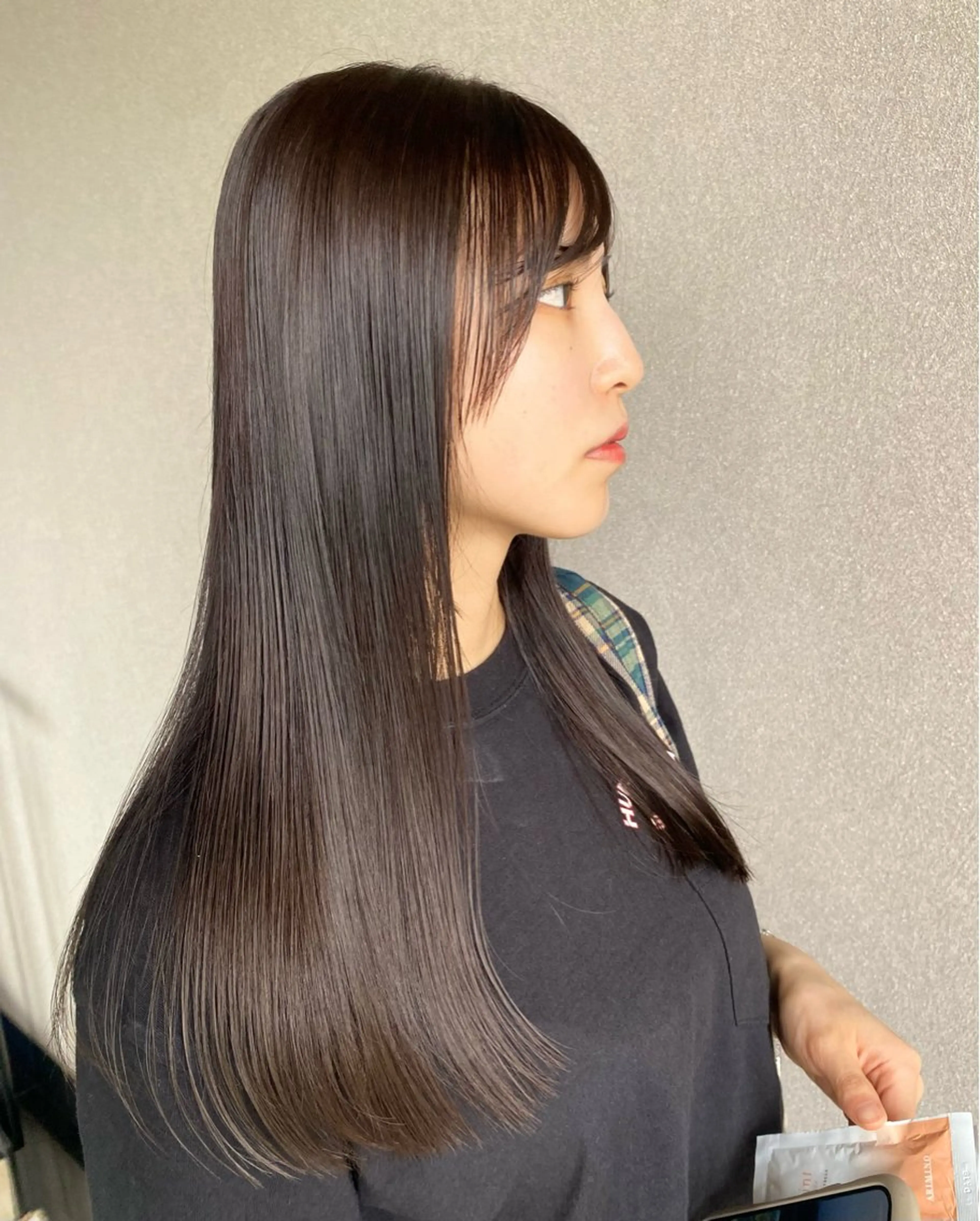 ロング 杉田 竜希のヘアスタイル