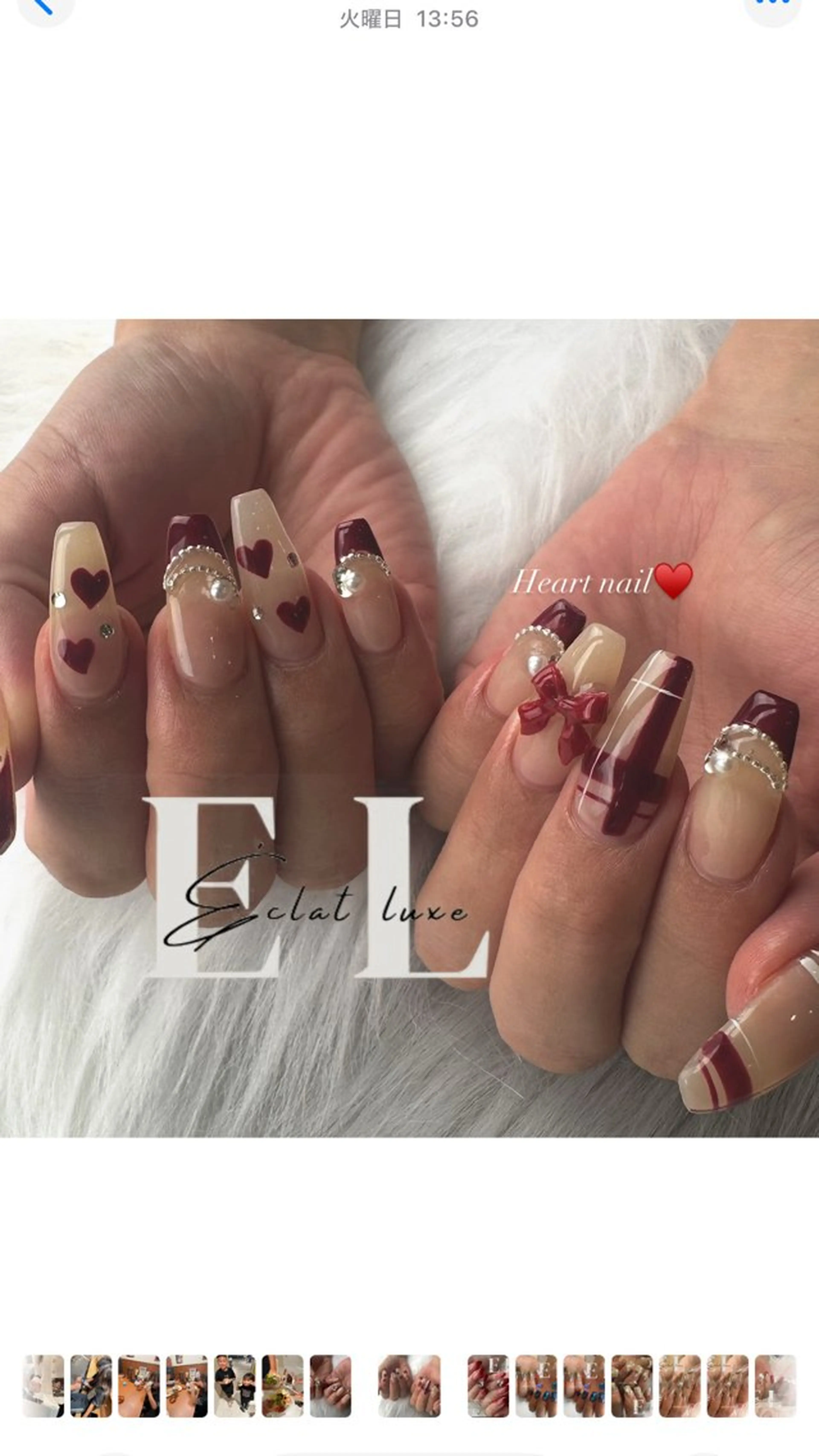 ネイル 倉石 百恵のネイルデザイン