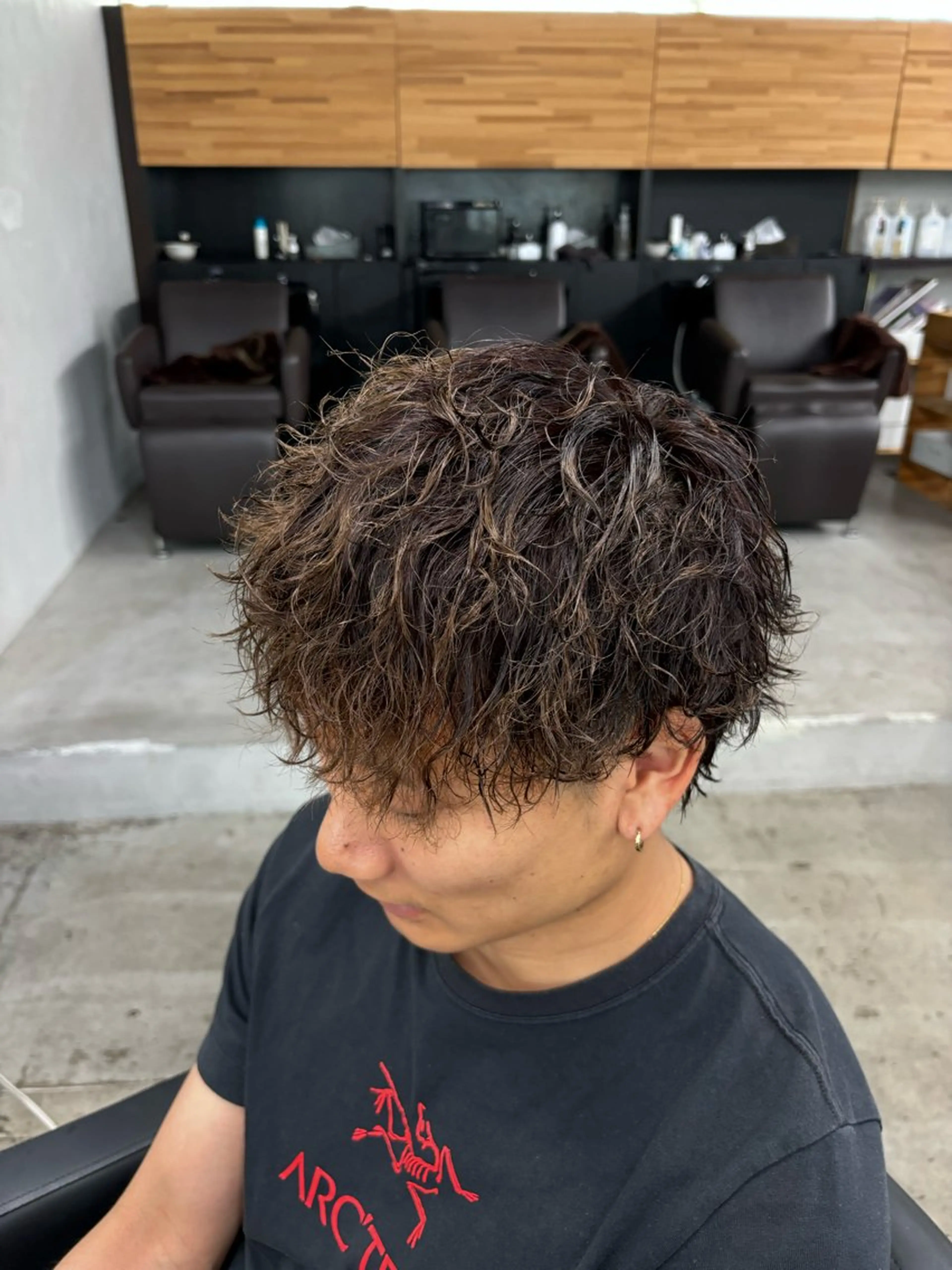 パーマ メンズ mono / Manatoのヘアスタイル