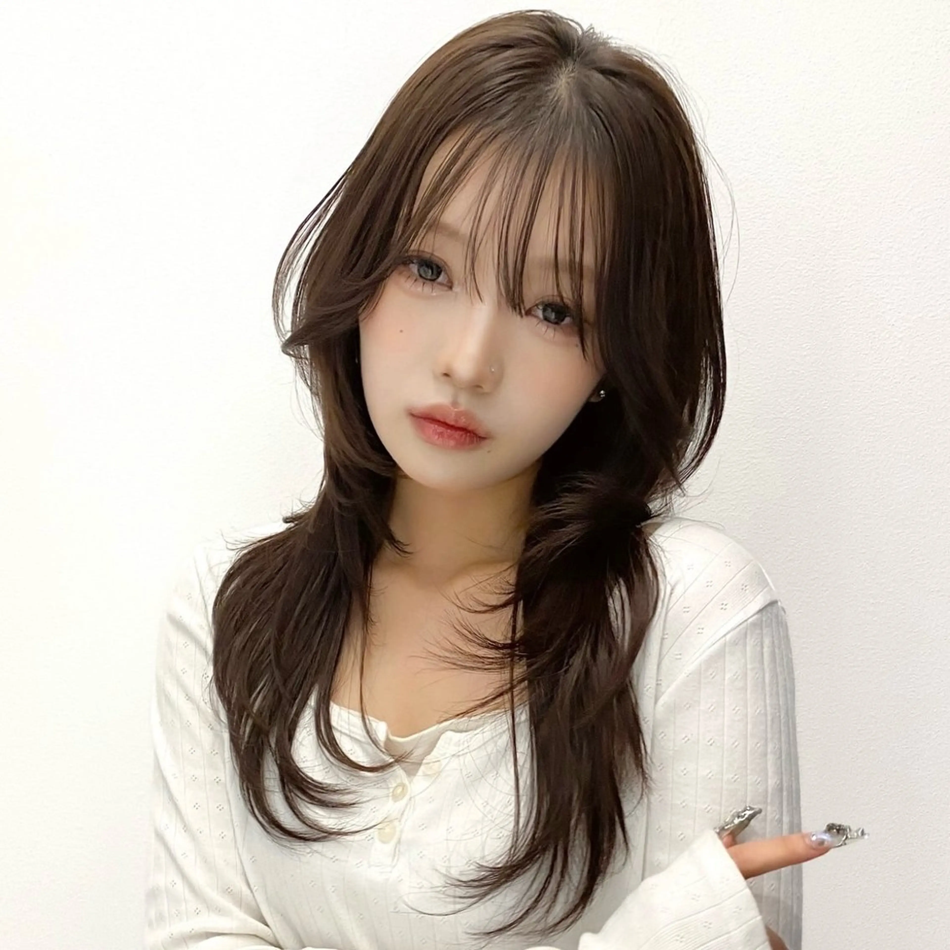 セミロング カラー 【NeiRo】 艶カラー/ nicoのヘアスタイル