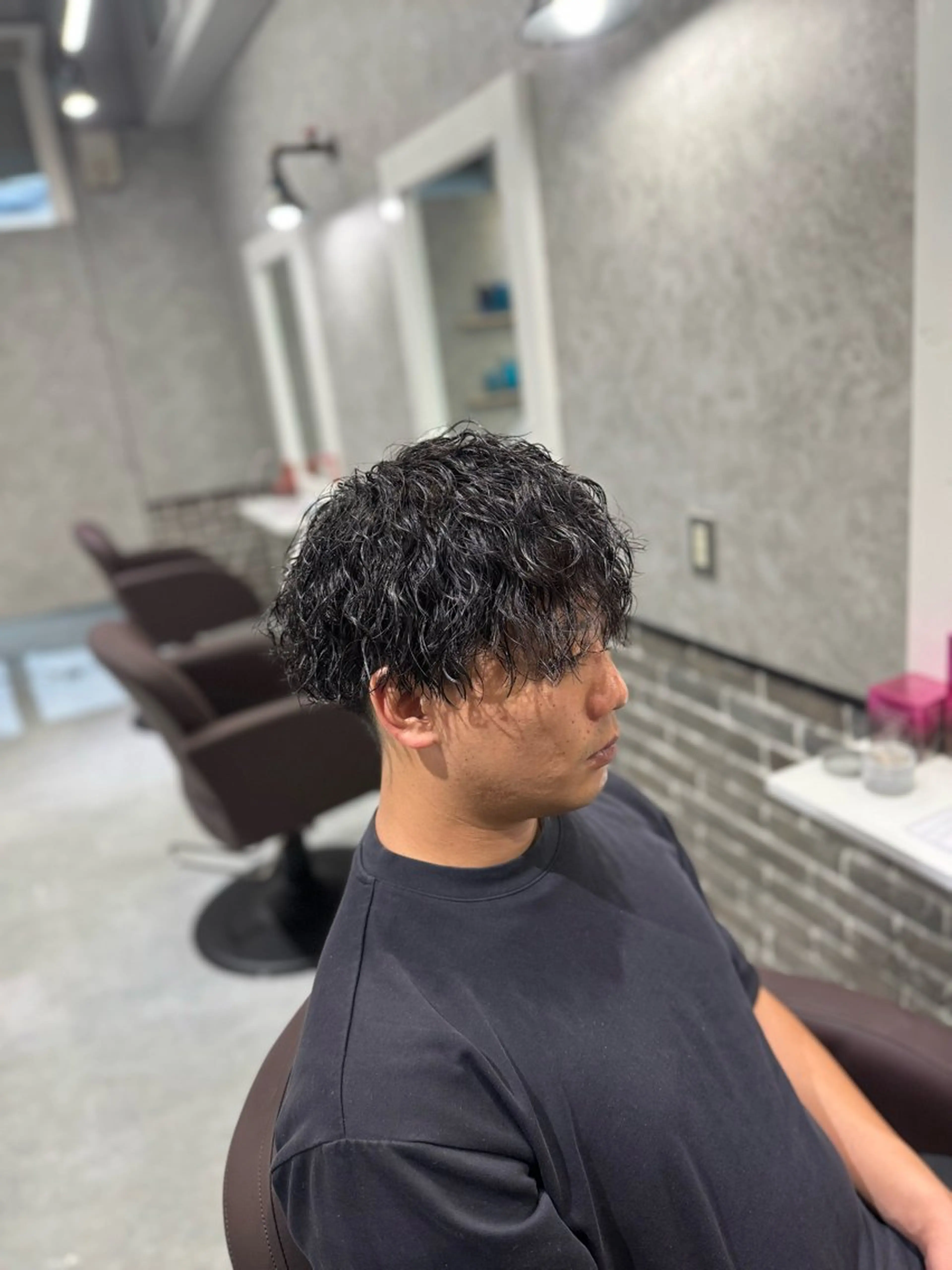 メンズカット✂️＋波巻き・ツイスパ＋補修トリートメント✨の写真