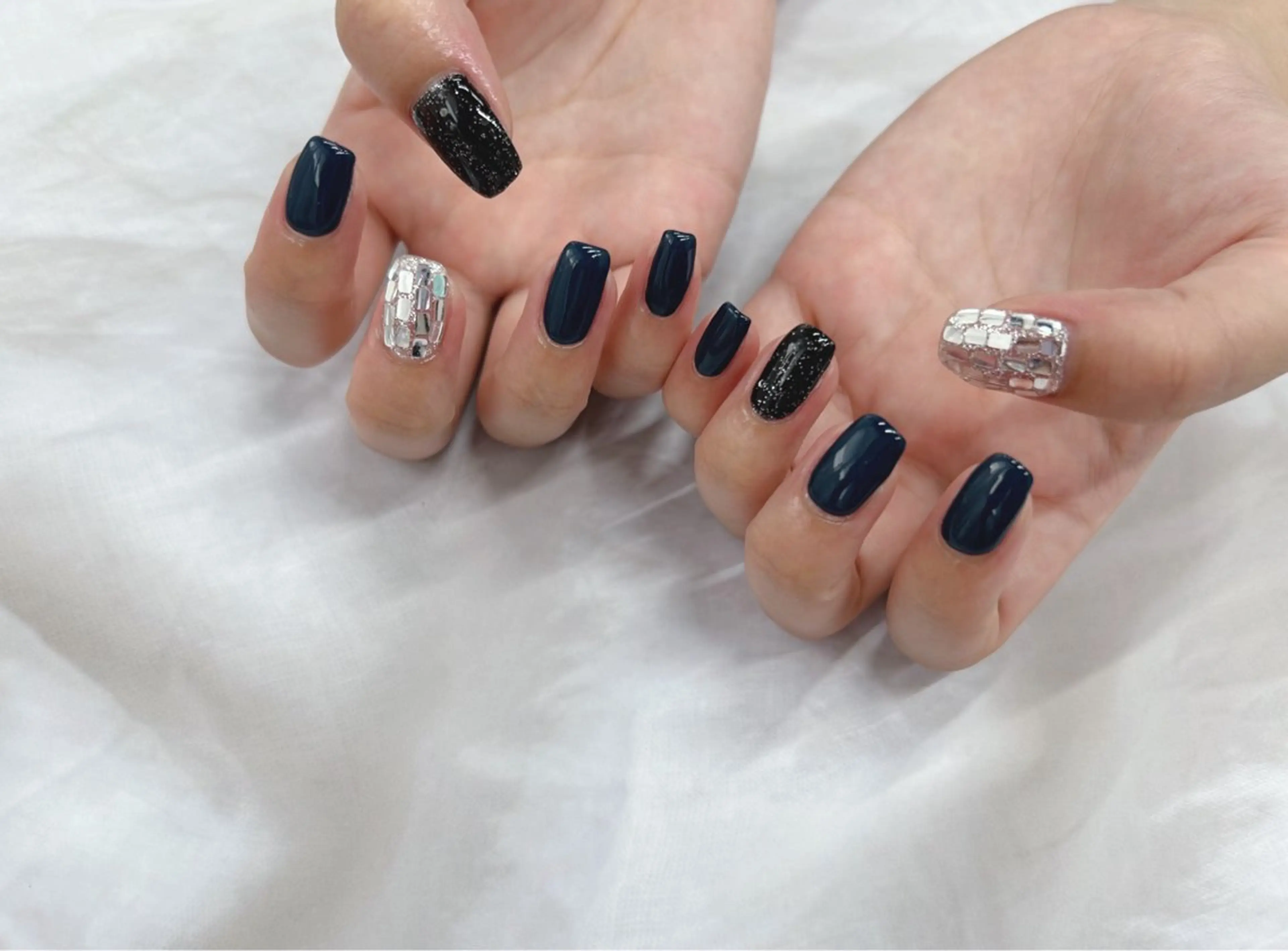 ネイル ホログラムネイル ハンドネイル Nail Salon agré所属・agré ネイルサロン　アグレのネイルデザイン