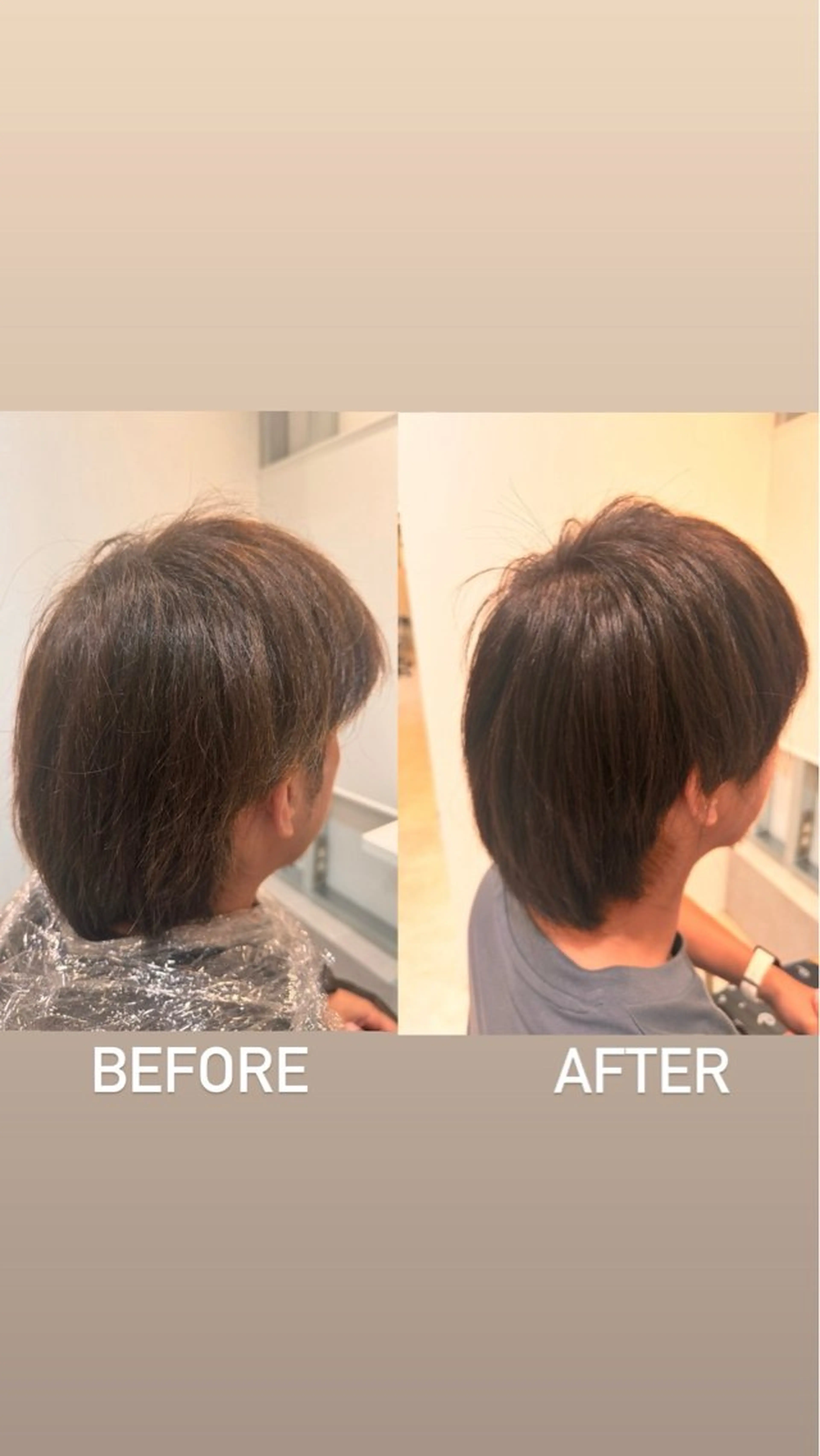 カラー メンズ SHO ✂︎のヘアスタイル