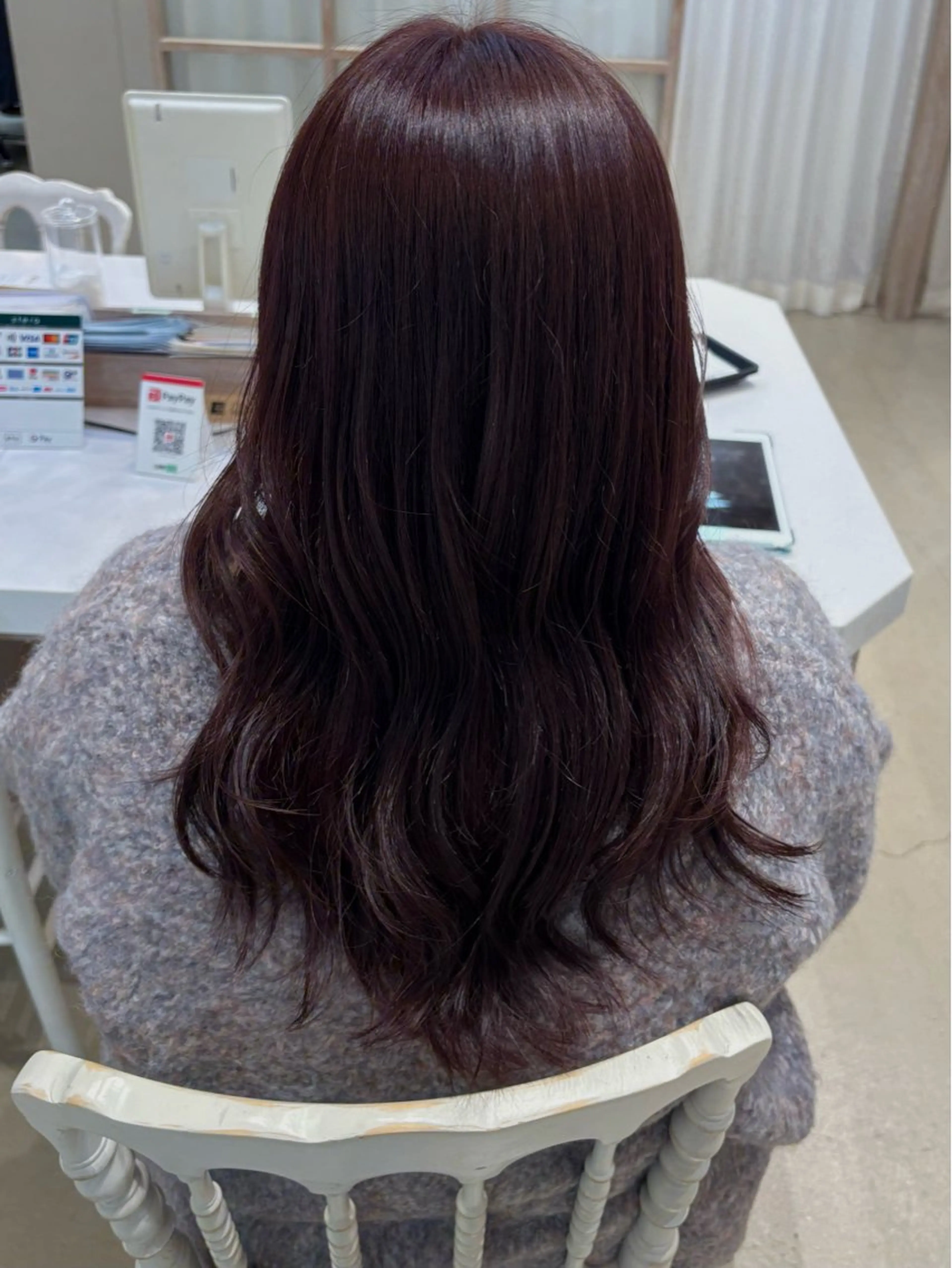 セミロング つちだ ゆうひ / 暗髪カラー⟡.·のヘアスタイル