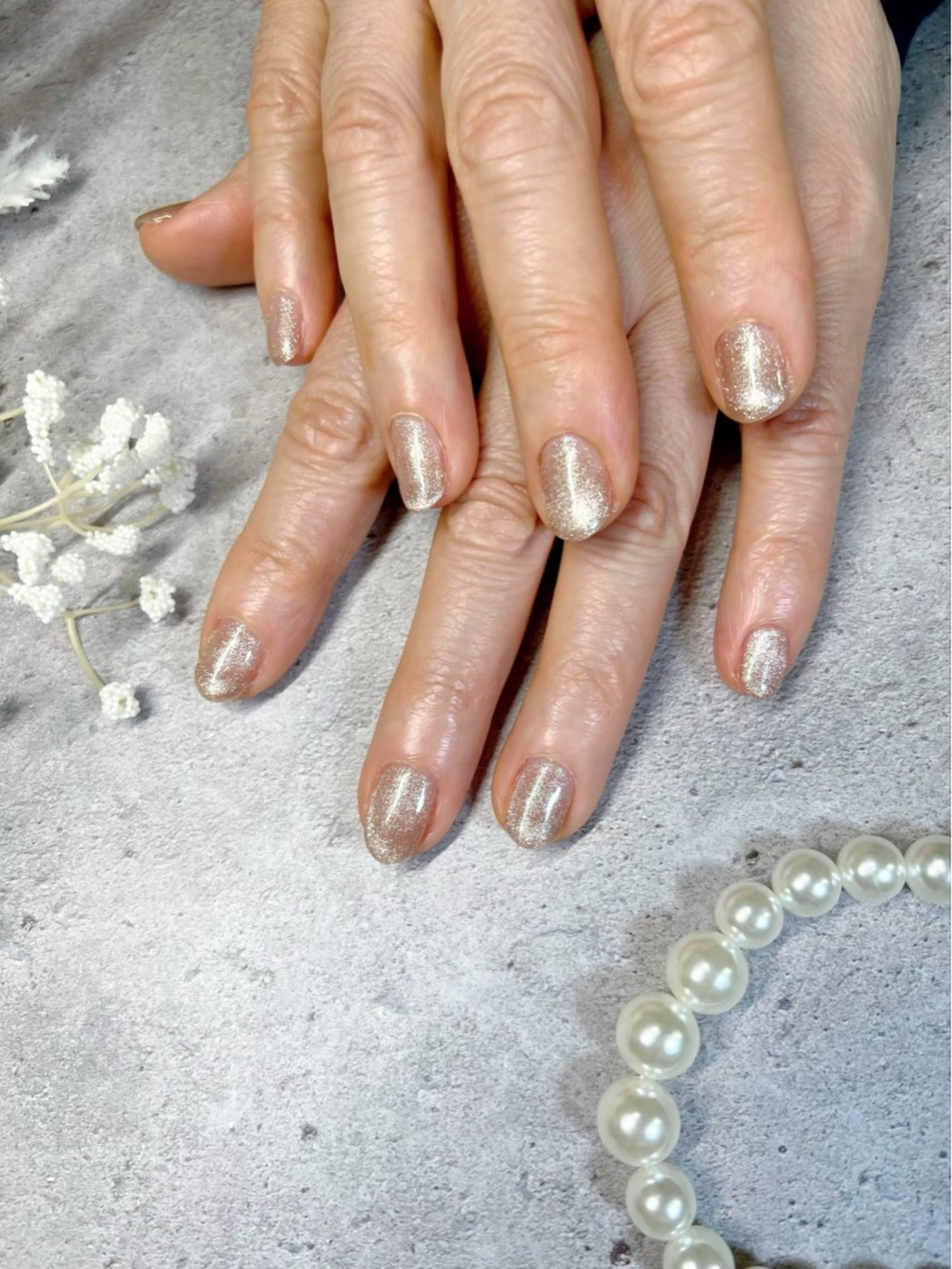 ネイル クリアネイル マグネットネイル ハンドネイル 🫧NAIL Leone🫧のネイルデザイン