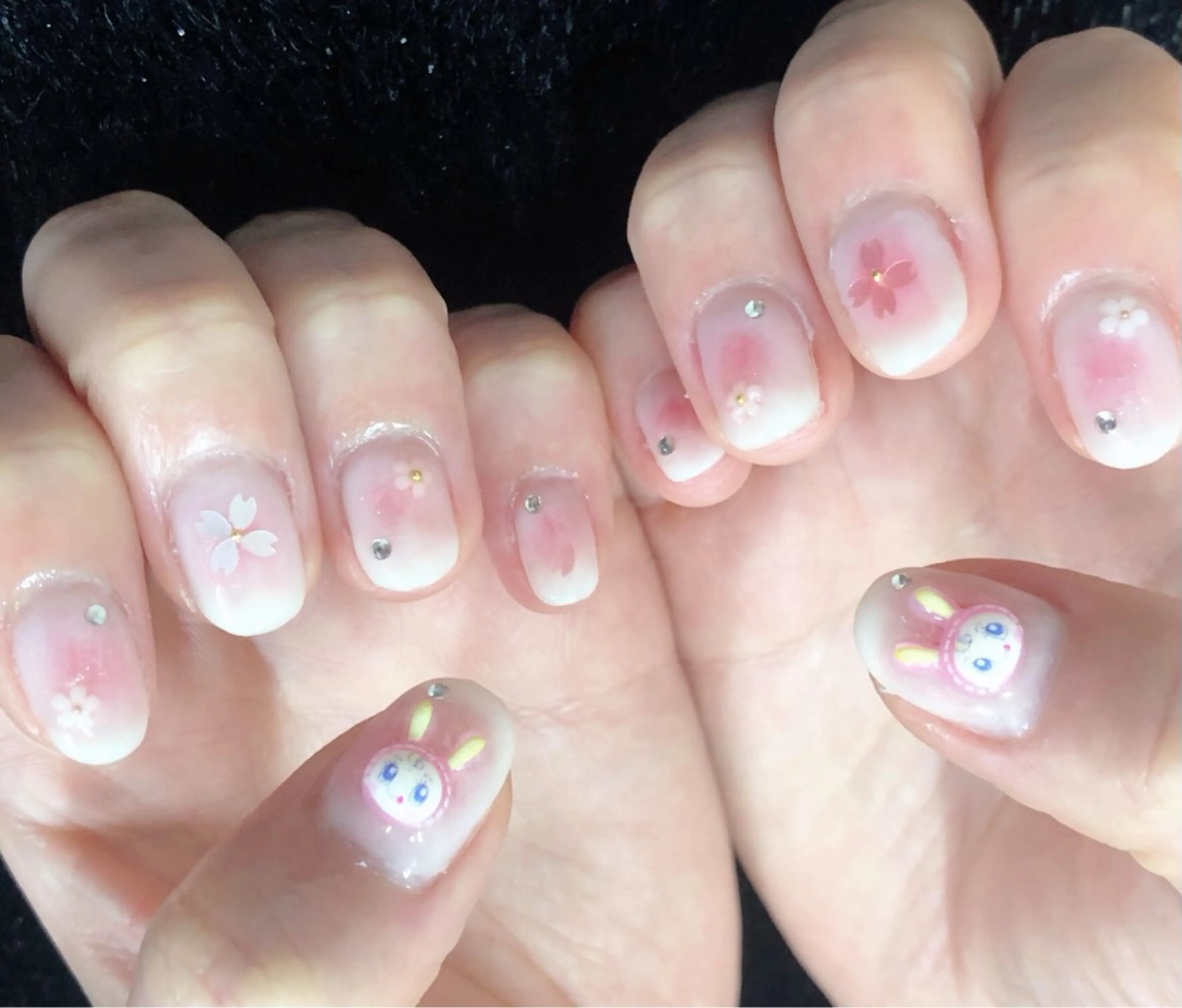 ネイル フレンチネイル ガラスフレンチ マグネットネイル ミラーネイル オフィスネイル ハンドネイル ハンドケア 大門浜松町 ネイルのネイルデザイン