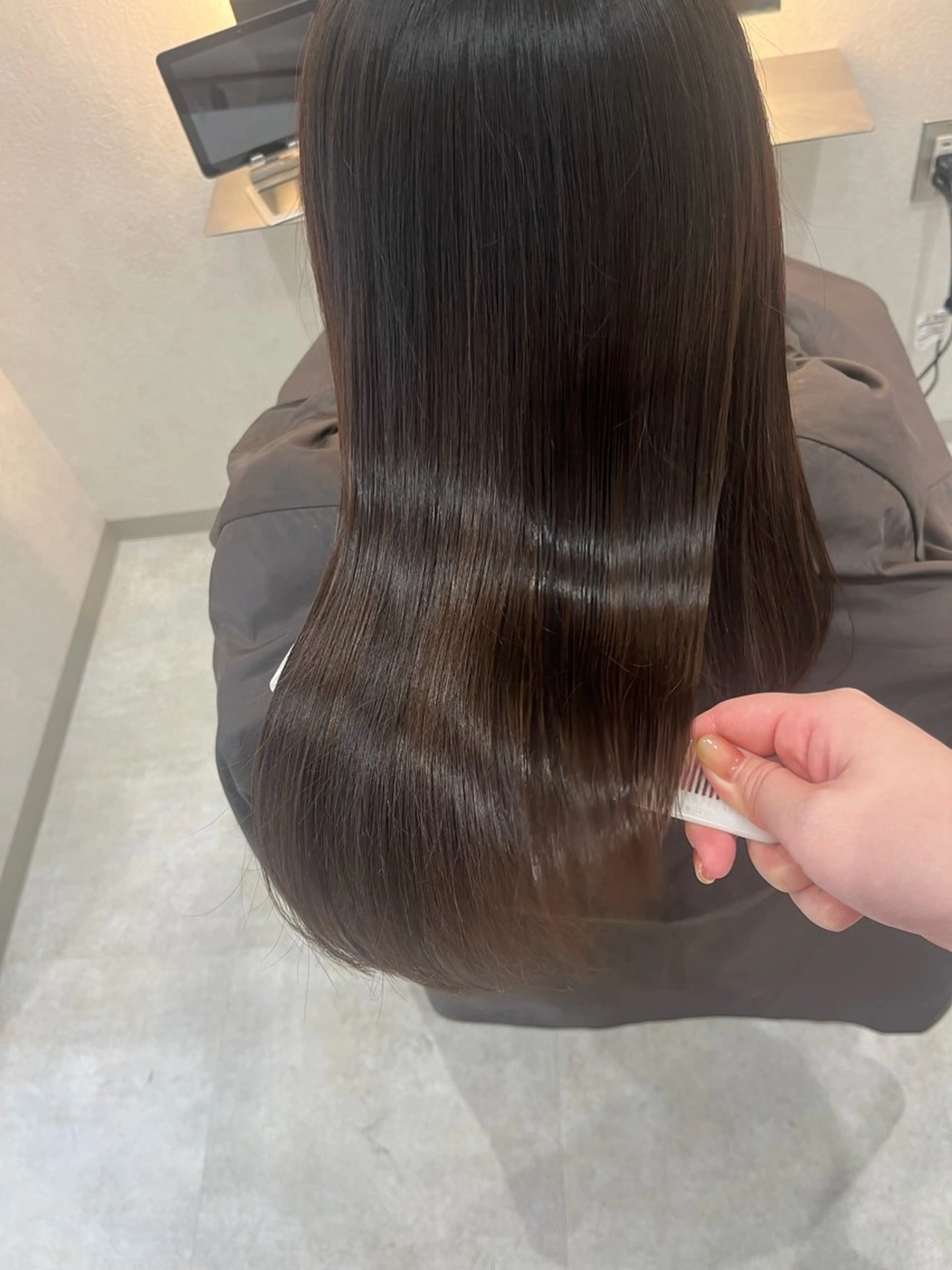 ミディアム 髪質改善 トリートメント ✴︎ Sae ✴︎のヘアスタイル
