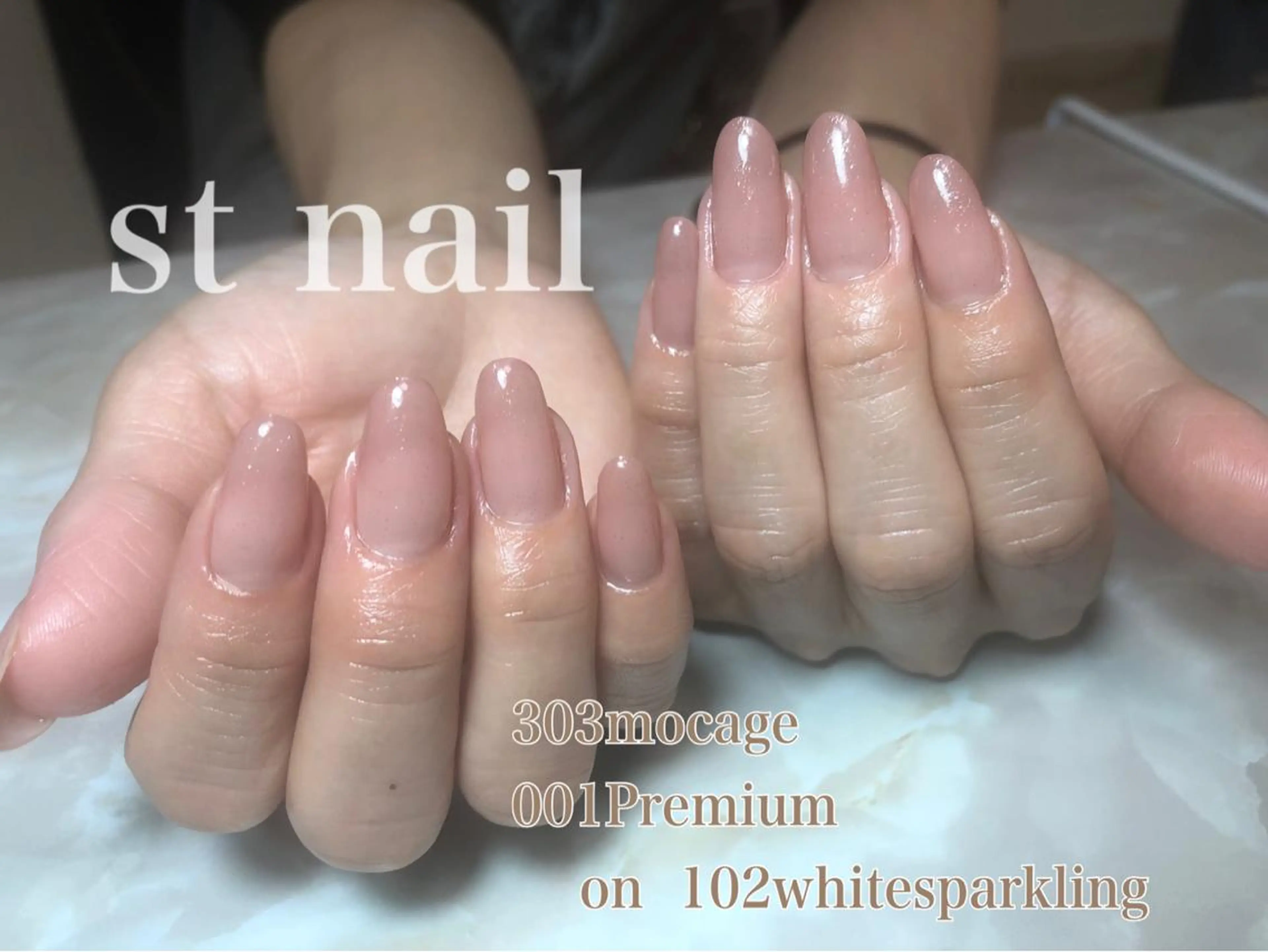 ネイル オフィスネイル シンプルネイル ストーンネイル st nailのネイルデザイン