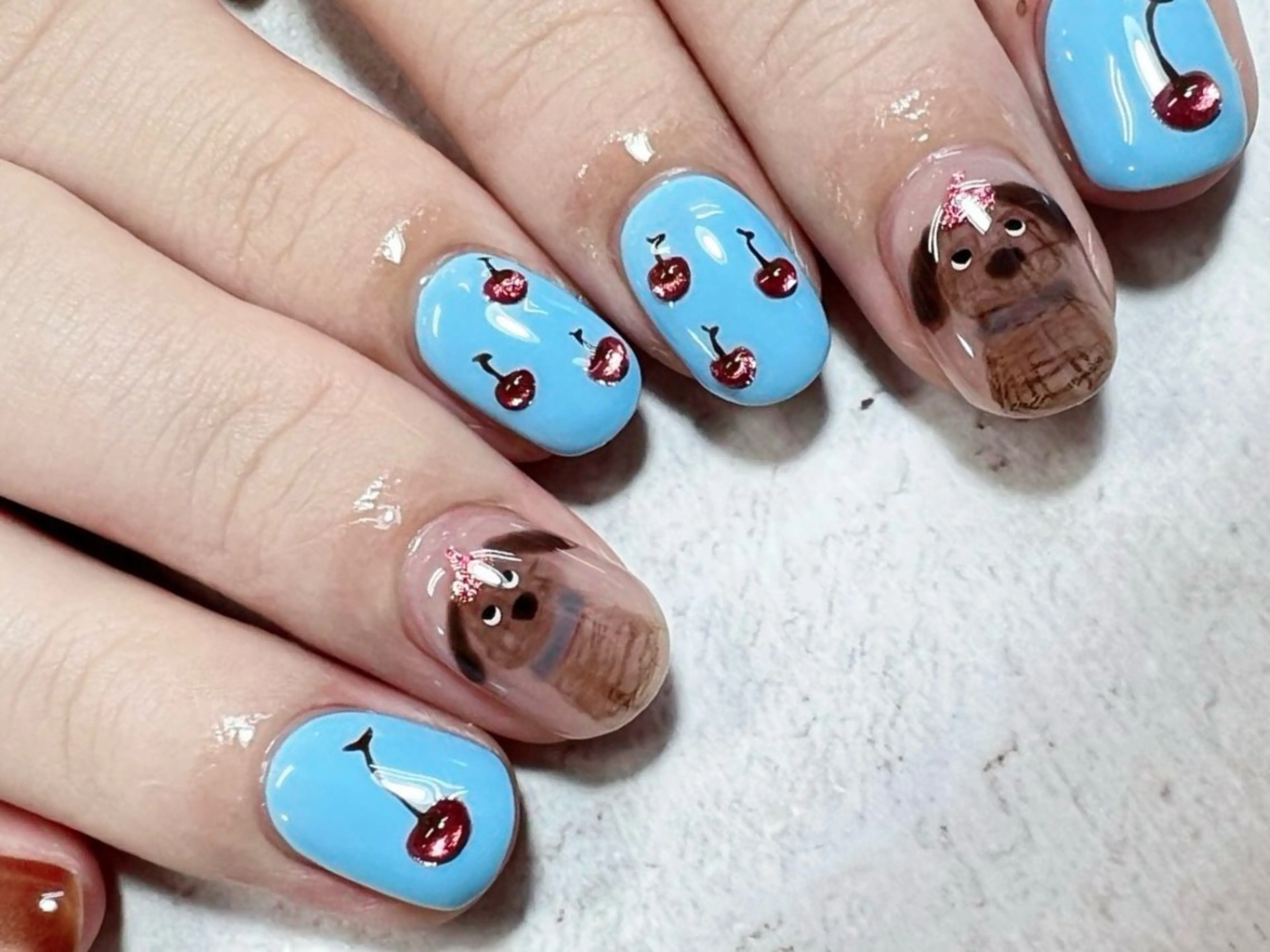 ネイル ハンドネイル Flower nailのネイルデザイン