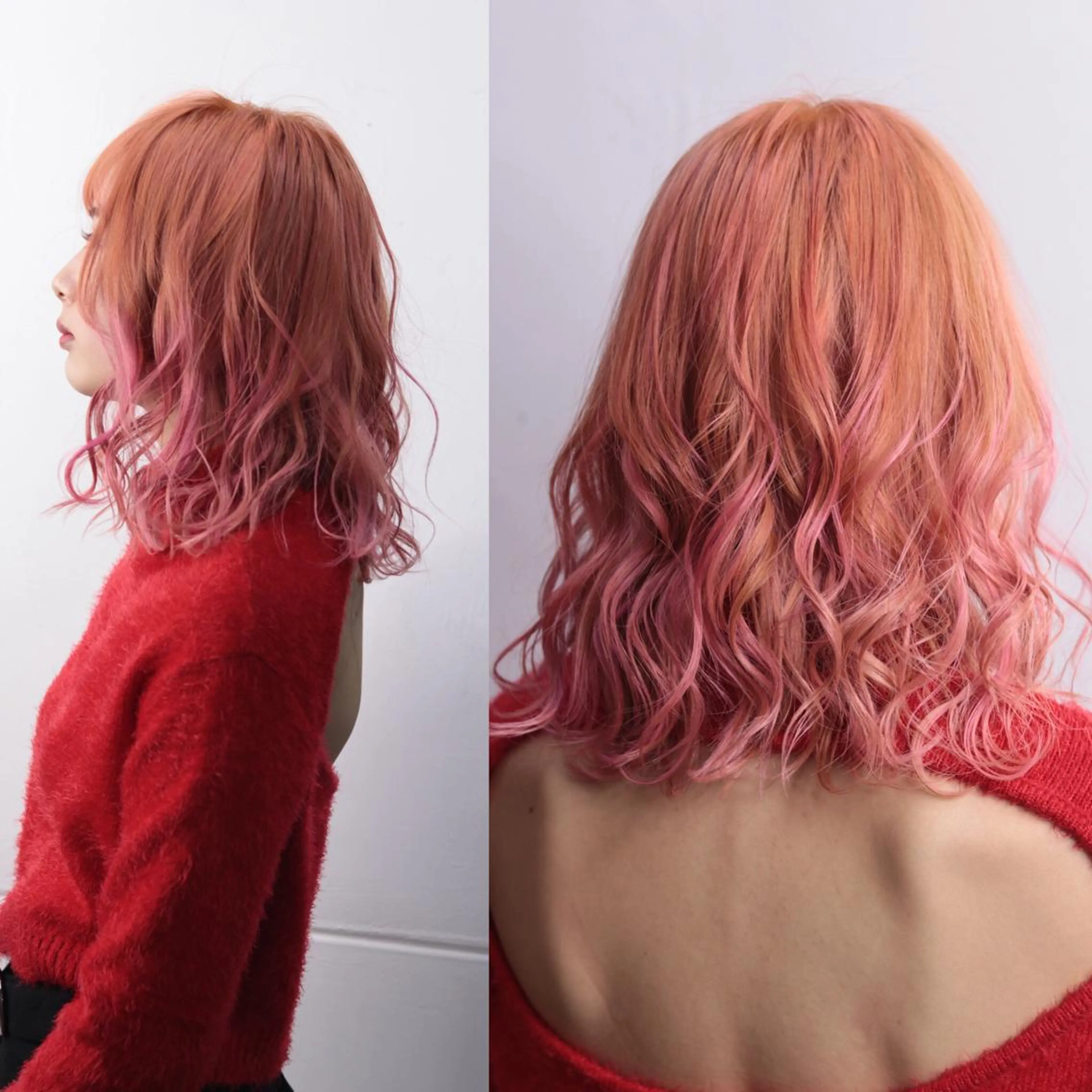 セミロング ヘアカラー トリートメント 吉田 典弘のヘアスタイル