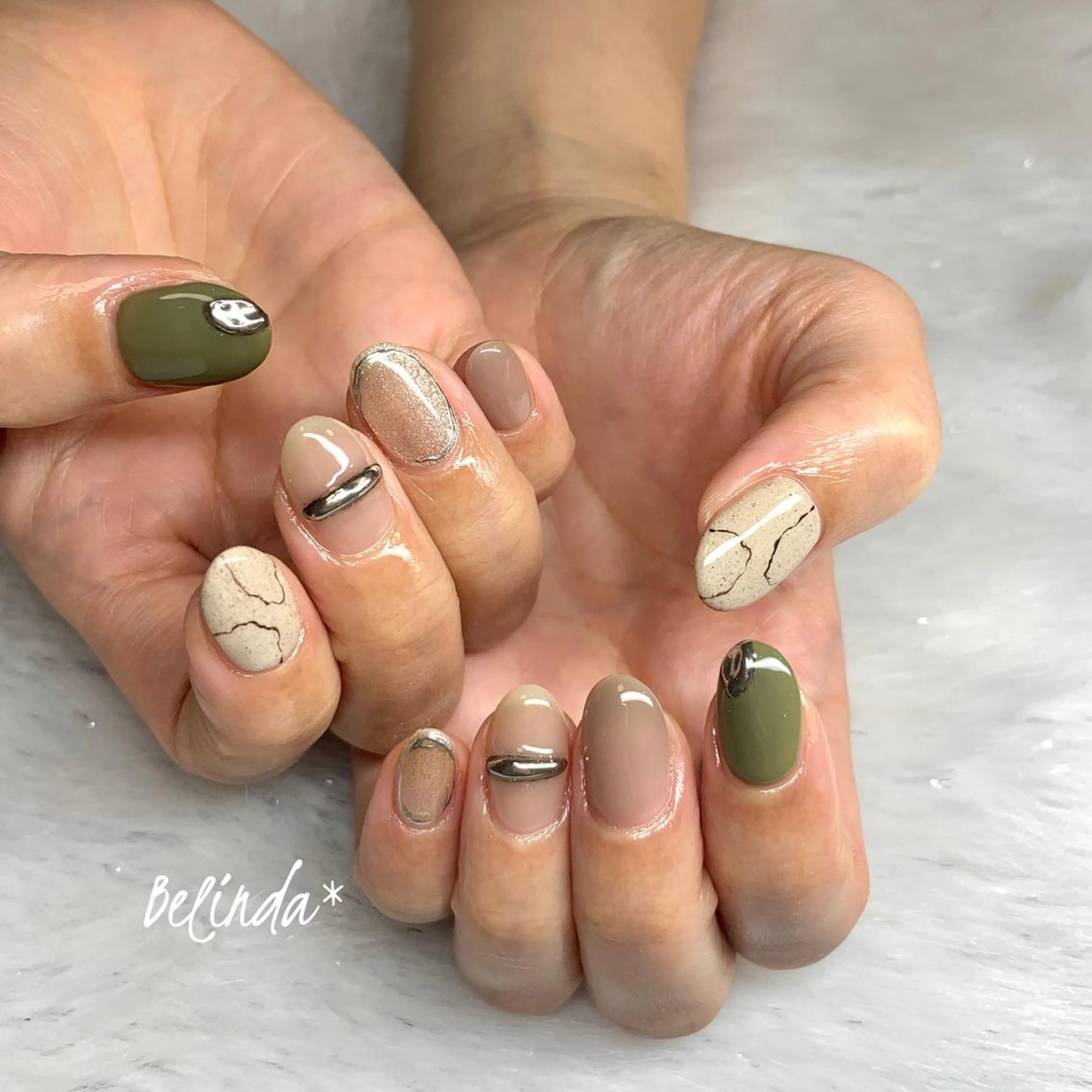 ネイル ハンドネイル Belinda Nailのネイルデザイン