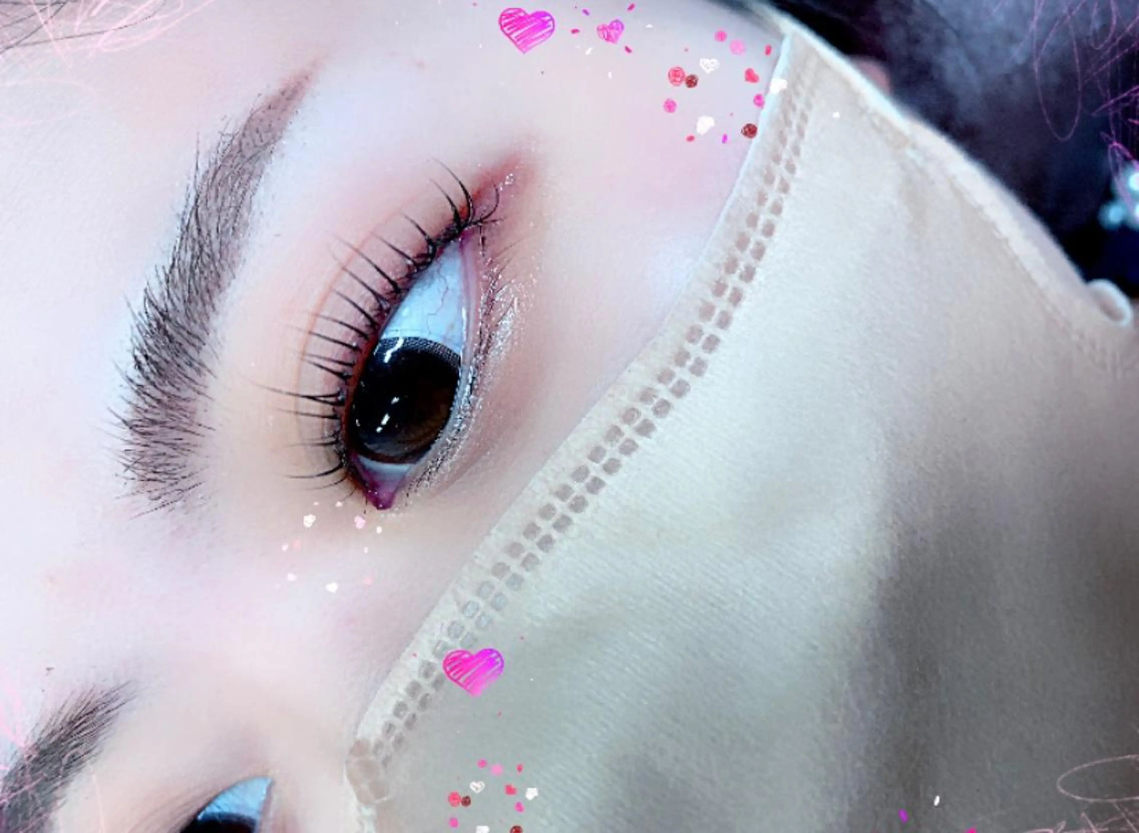 マツエク・マツパ エスポワール ビューティサロンのマツエク・マツパデザイン