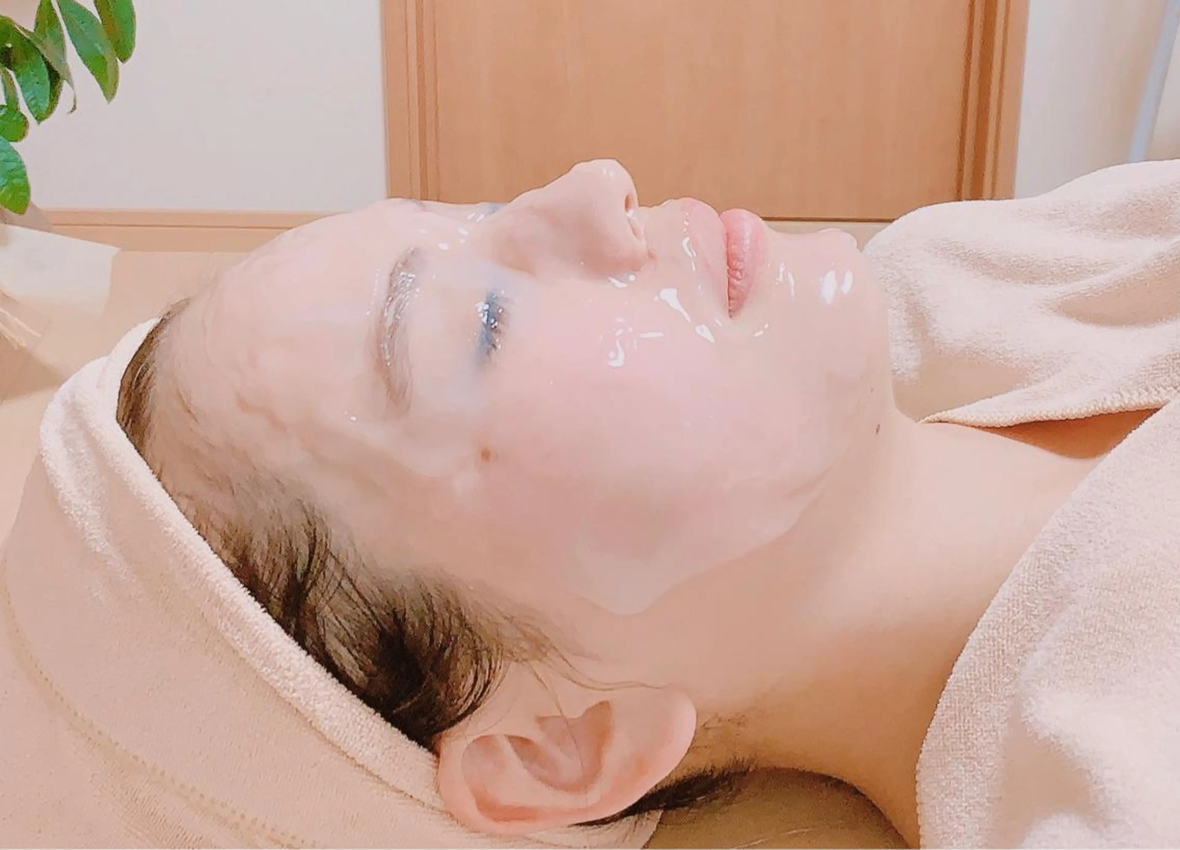 【毛穴ケア&透明感&うるおい】高濃度炭酸パックフェイシャル／60分¥5,940の写真