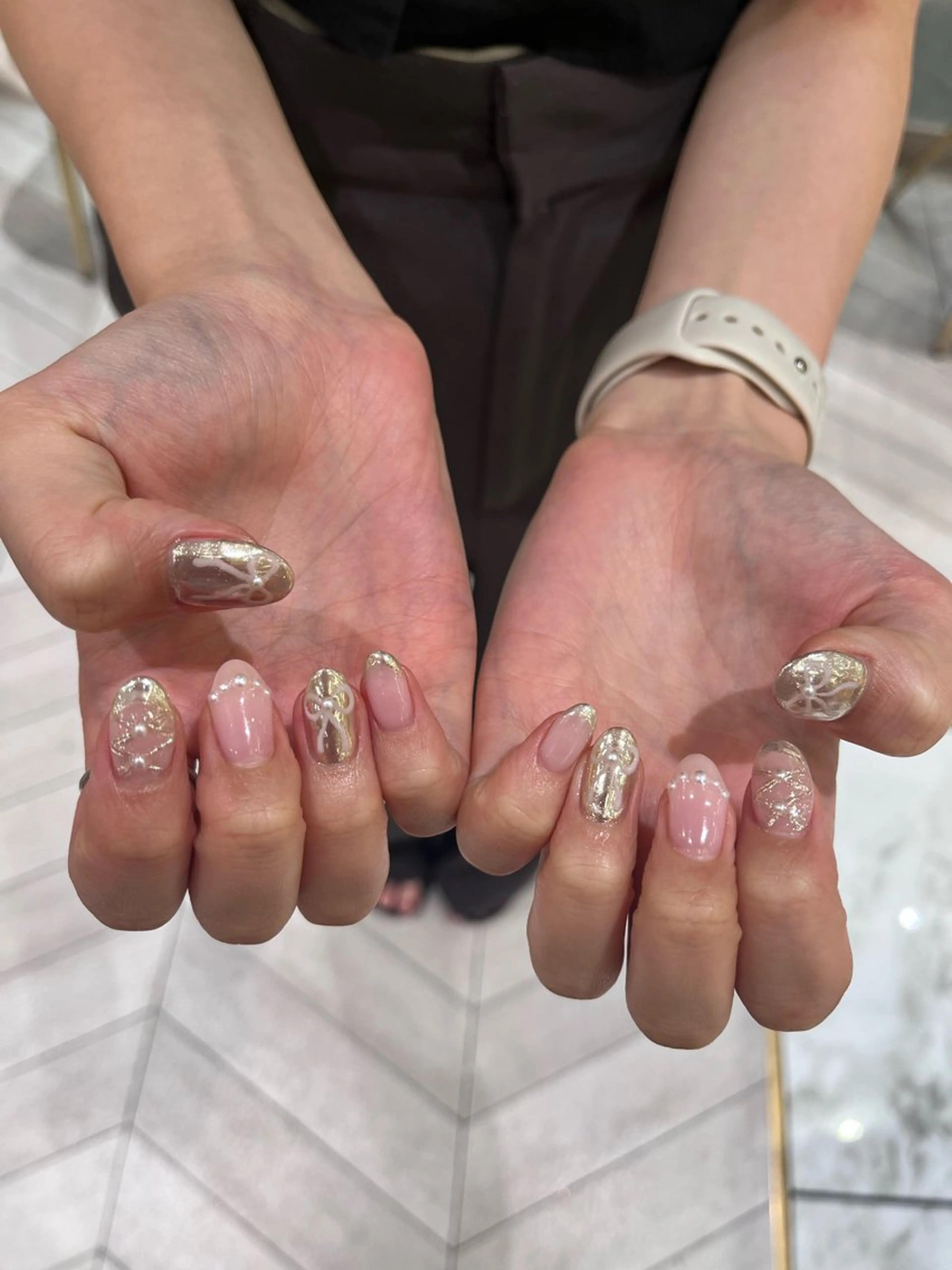 ネイル ハンドネイル ∴Sanae. ∴ トータルビューティーのマツエク・マツパデザイン