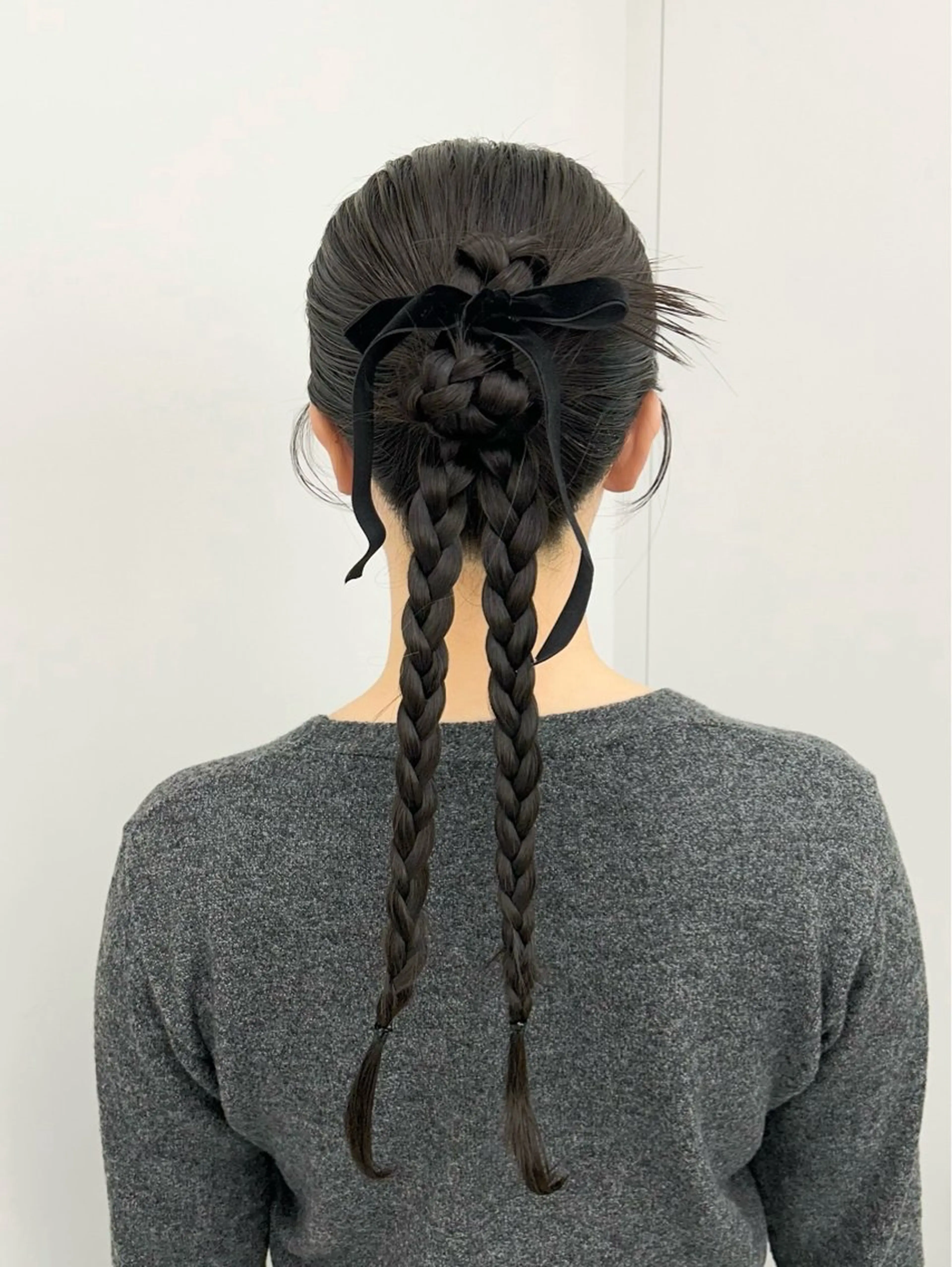 ロング ヘアアレンジ ヘアセット 韓国ヘア/顔周り ヘアセット/加藤優里のヘアスタイル