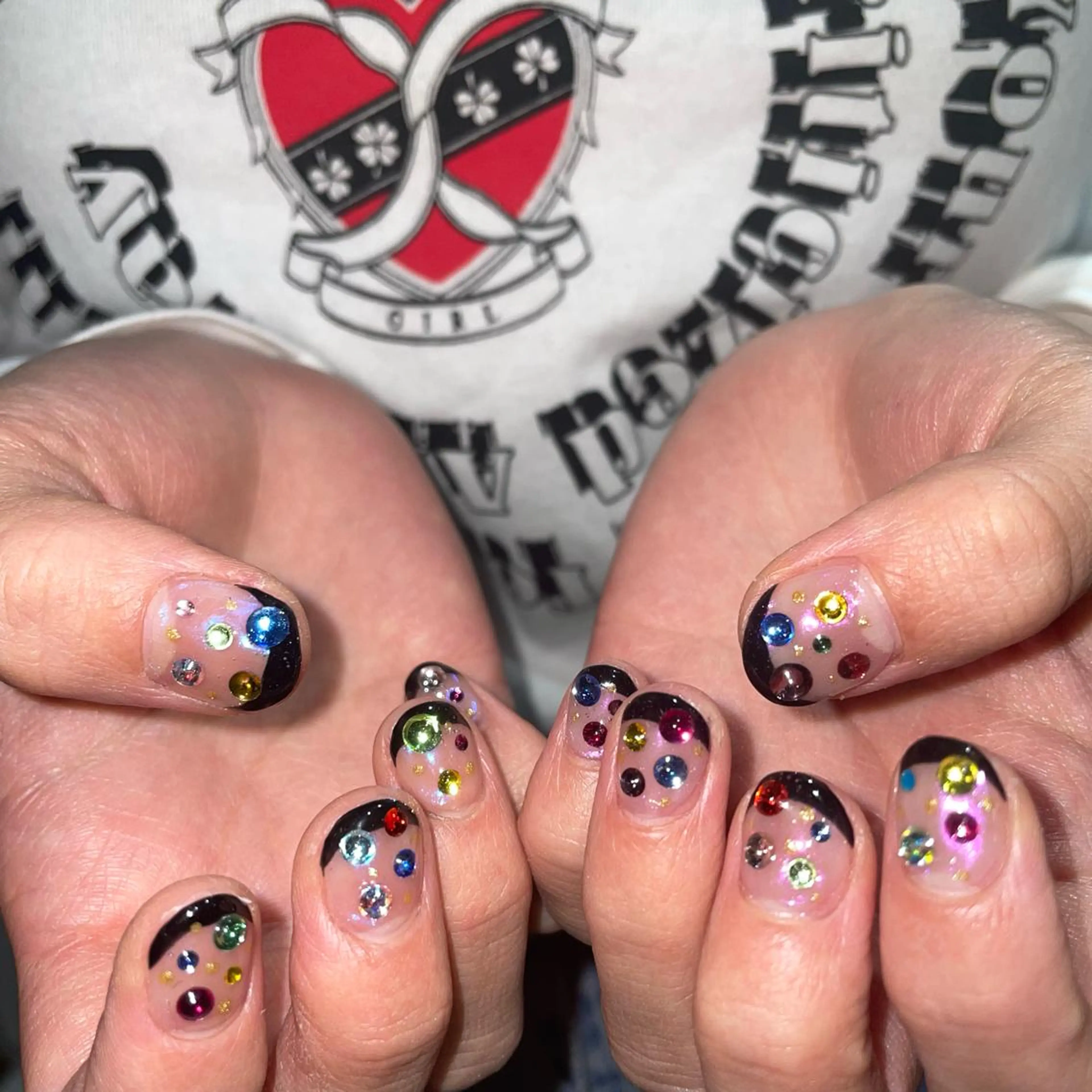 ネイル アートネイル 持ち込み ハンドネイル 韓国ヘア🦋 MIYUのヘアスタイル