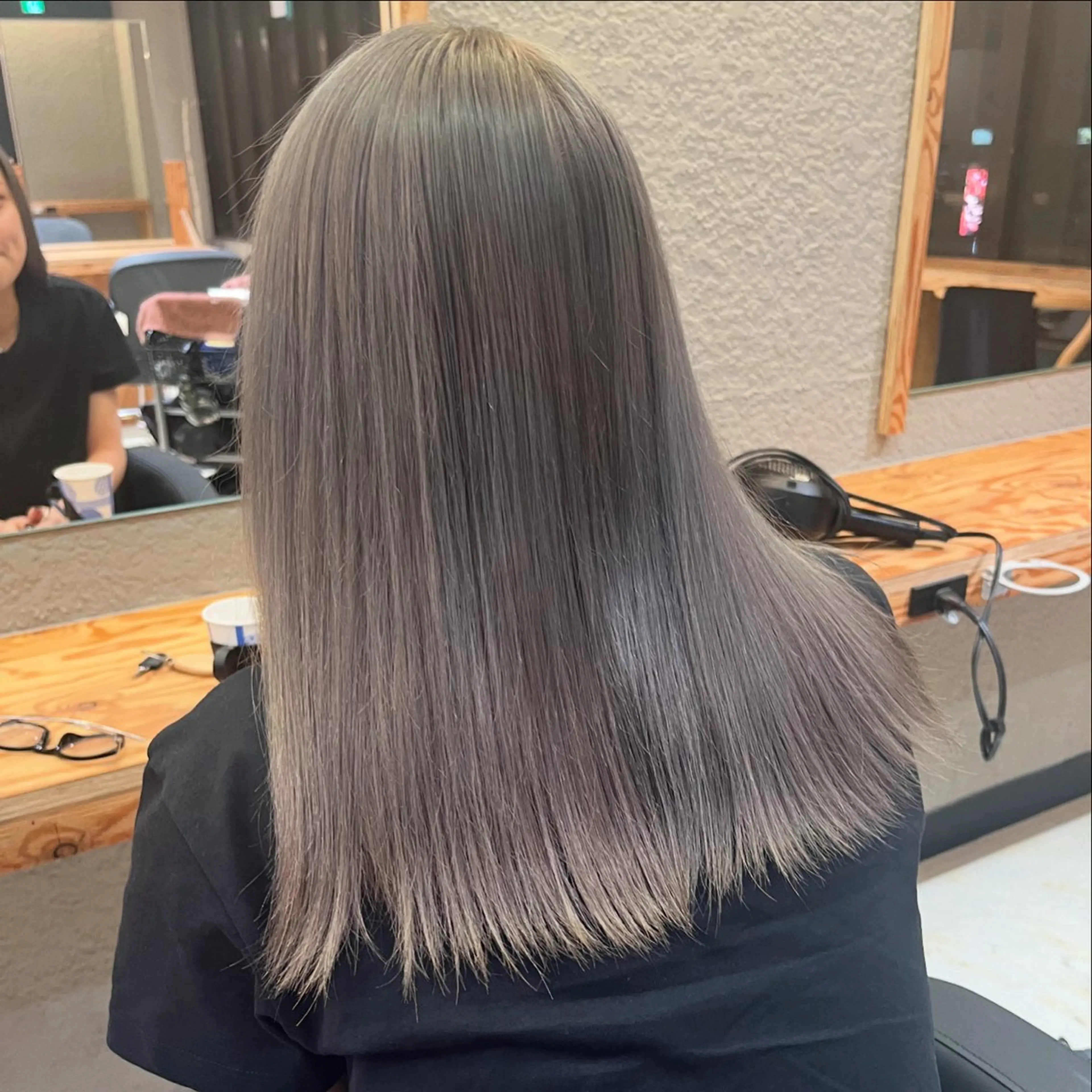 セミロング ヘアカラー トリートメント 🏅EIGHT難波/ 【店長】タモツのヘアスタイル