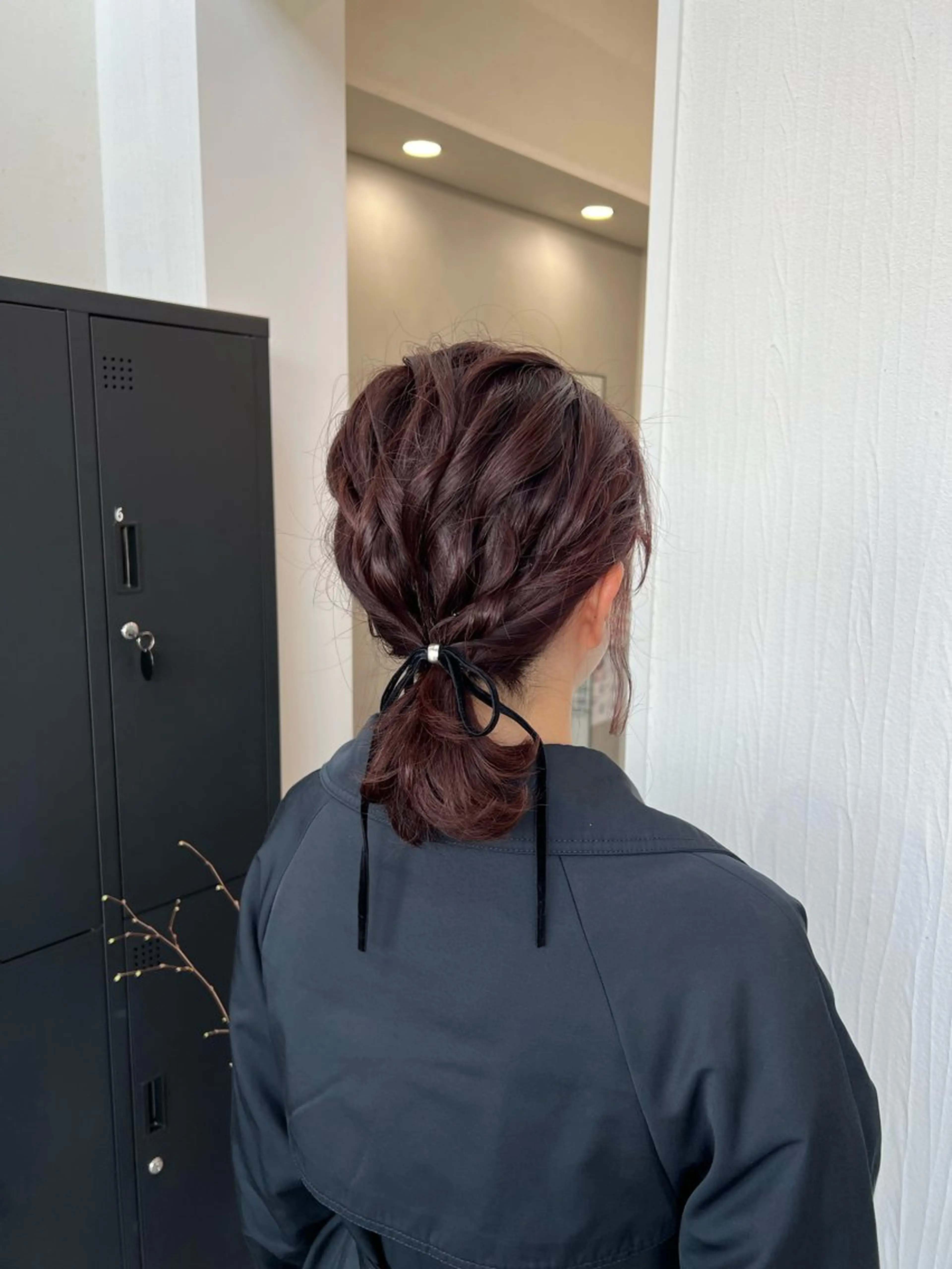 ミディアム ヘアアレンジ tiravento泉ヶ丘店所属・中山 琴葉のヘアスタイル