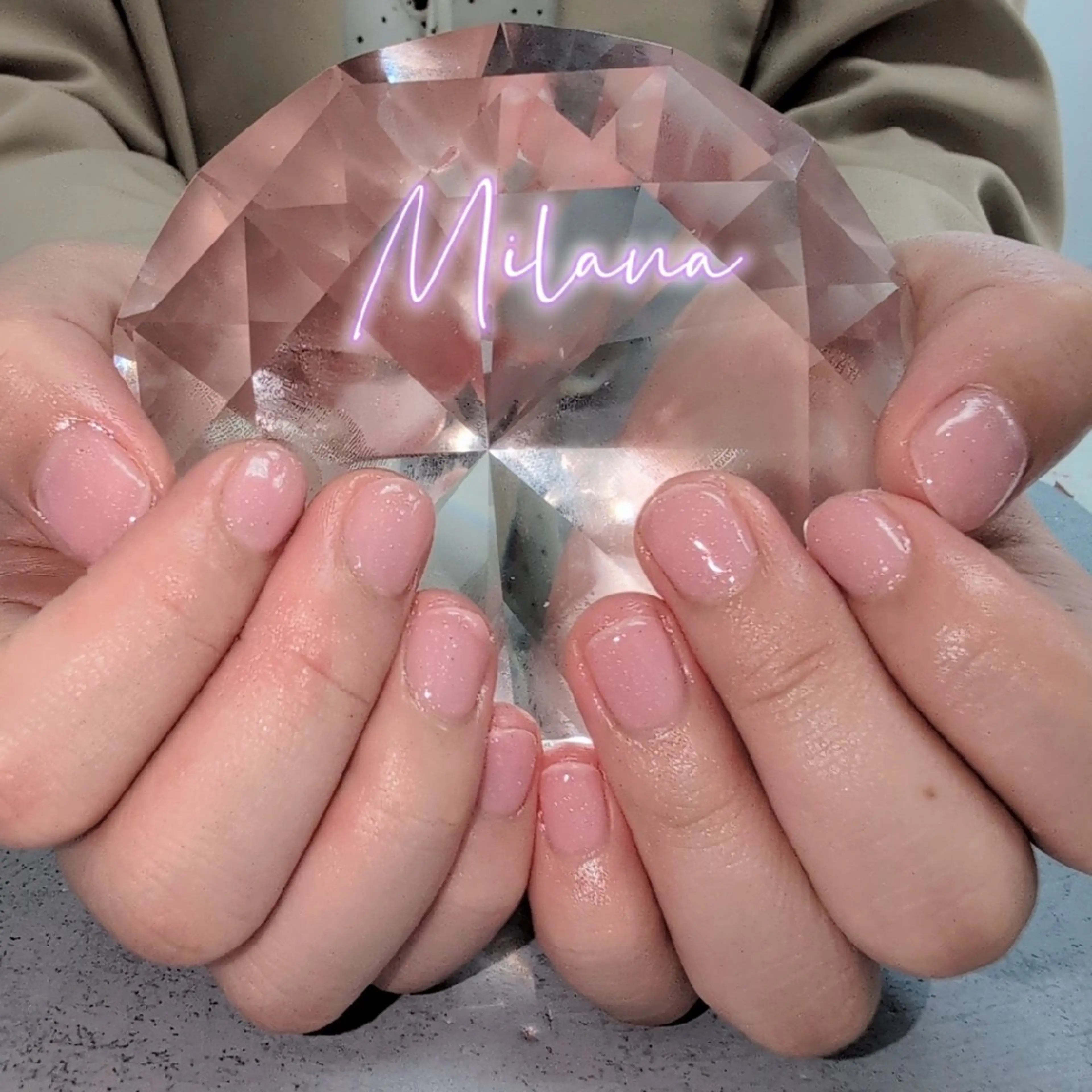 ネイル ワンカラーネイル ハンドネイル Milana 川瀬のネイルデザイン