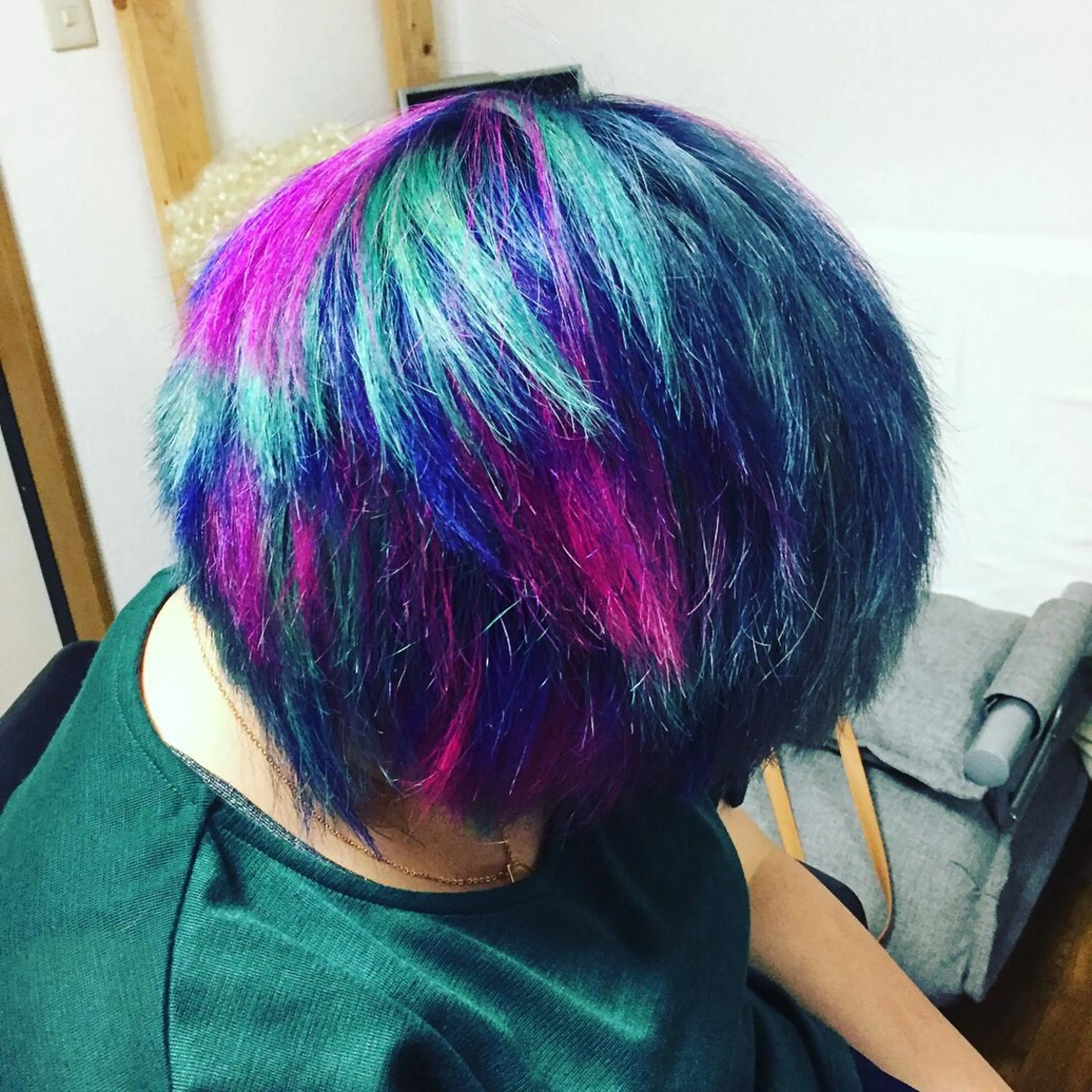 ミディアム カラー ブリーチ じょん 。のヘアスタイル