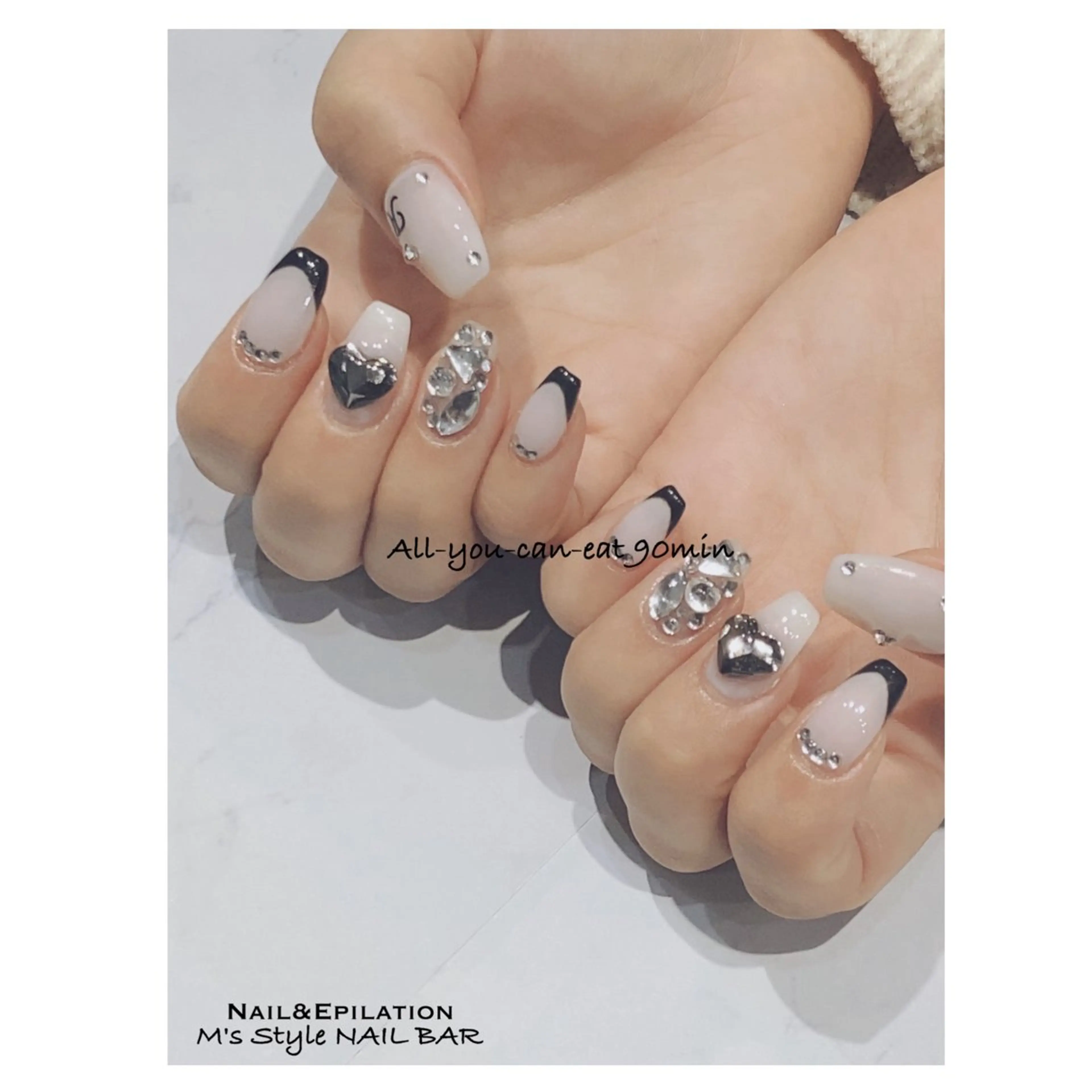 ネイル 成人式 フットネイル フレンチネイル ジェルネイル 韓国ネイル ハンドネイル M's Style NAIL BARのネイルデザイン