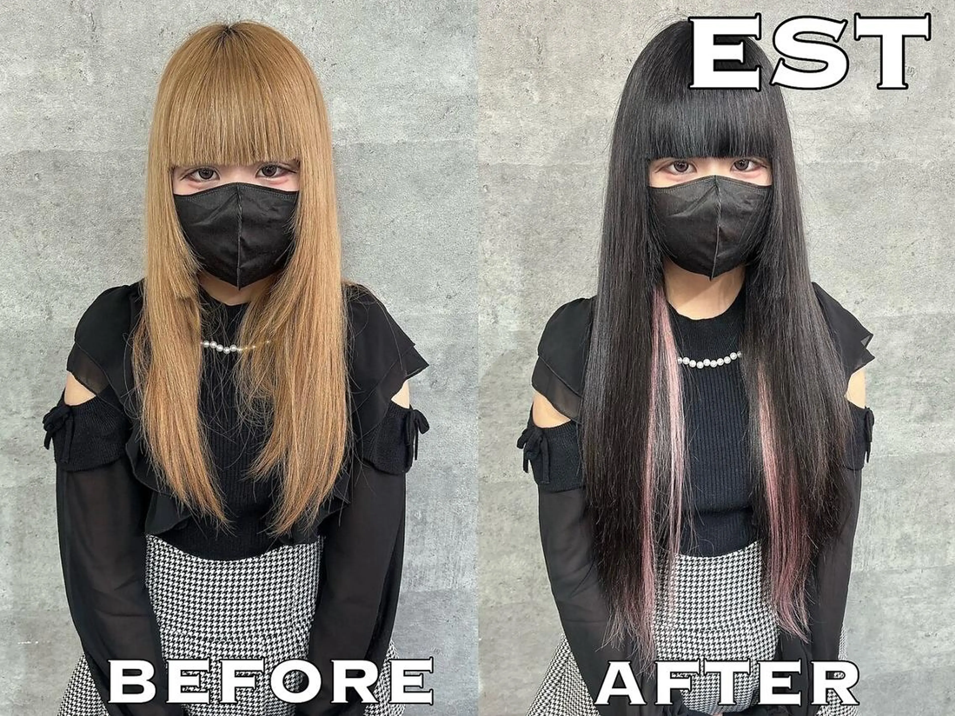 ロング メンズ ヘアアレンジ カラー シールエクステ メンズバレイヤージュ メンズブリーチ メンズハイライト メンズハイトーン M. KANAのヘアスタイル