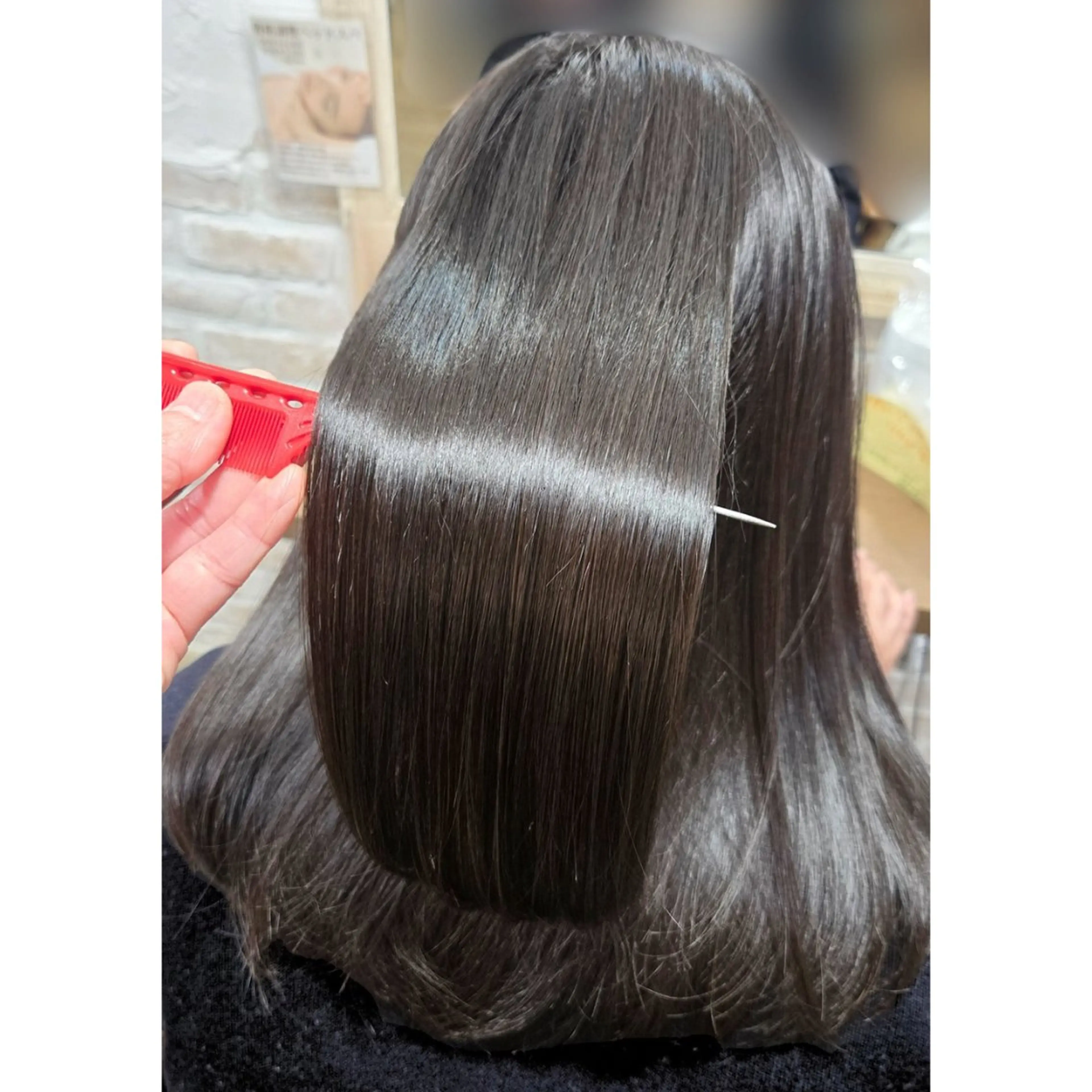 【ミニモ学割20％off】髪質改善ストレート(カット込み)ロングは➕1100円の写真