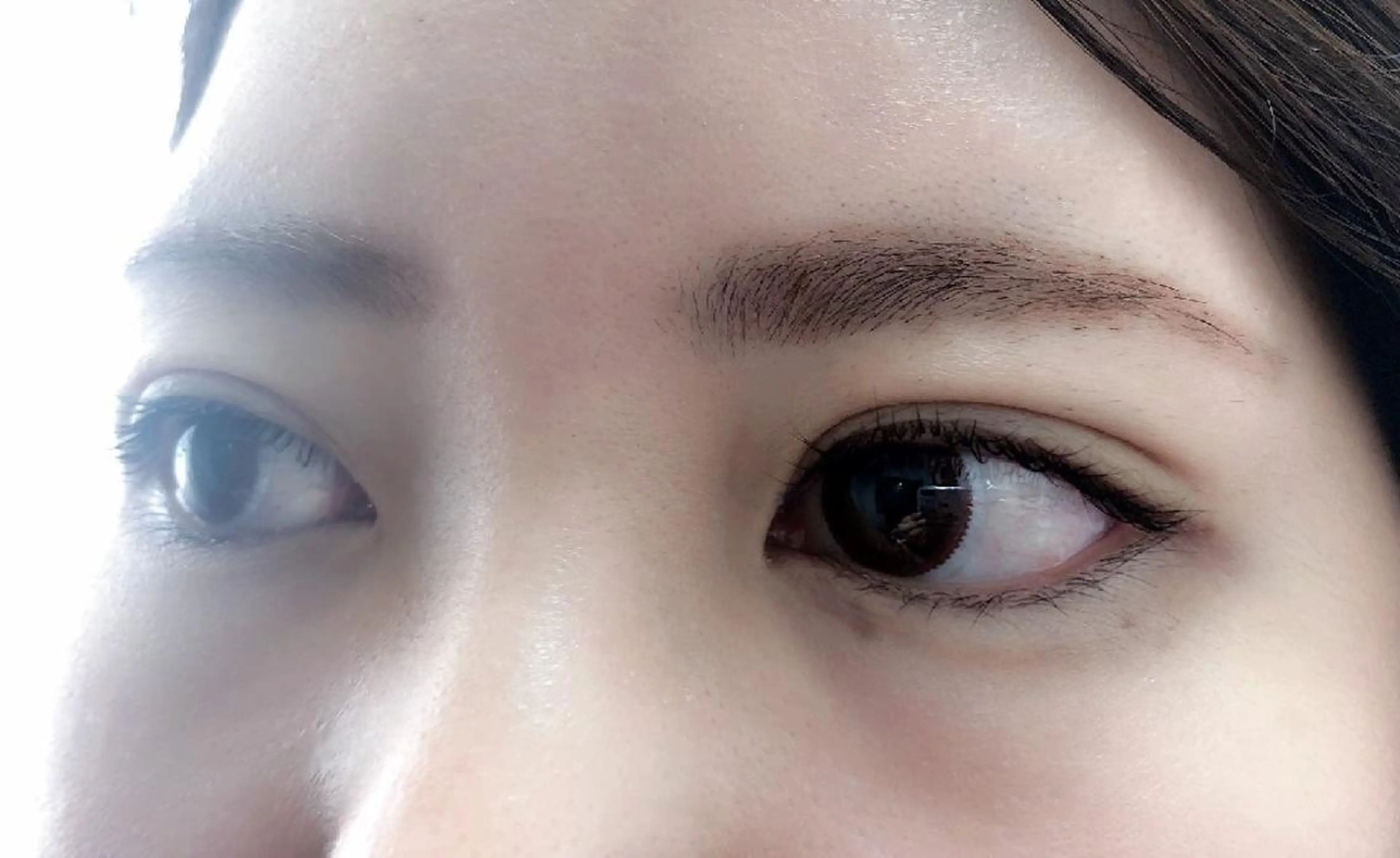 マツエク・マツパ 付け放題 フラットラッシュ まつげパーマ 下まつげエクステ 一重×まつ毛パーマ マツパ 吉岡 ゆうなのマツエク・マツパデザイン