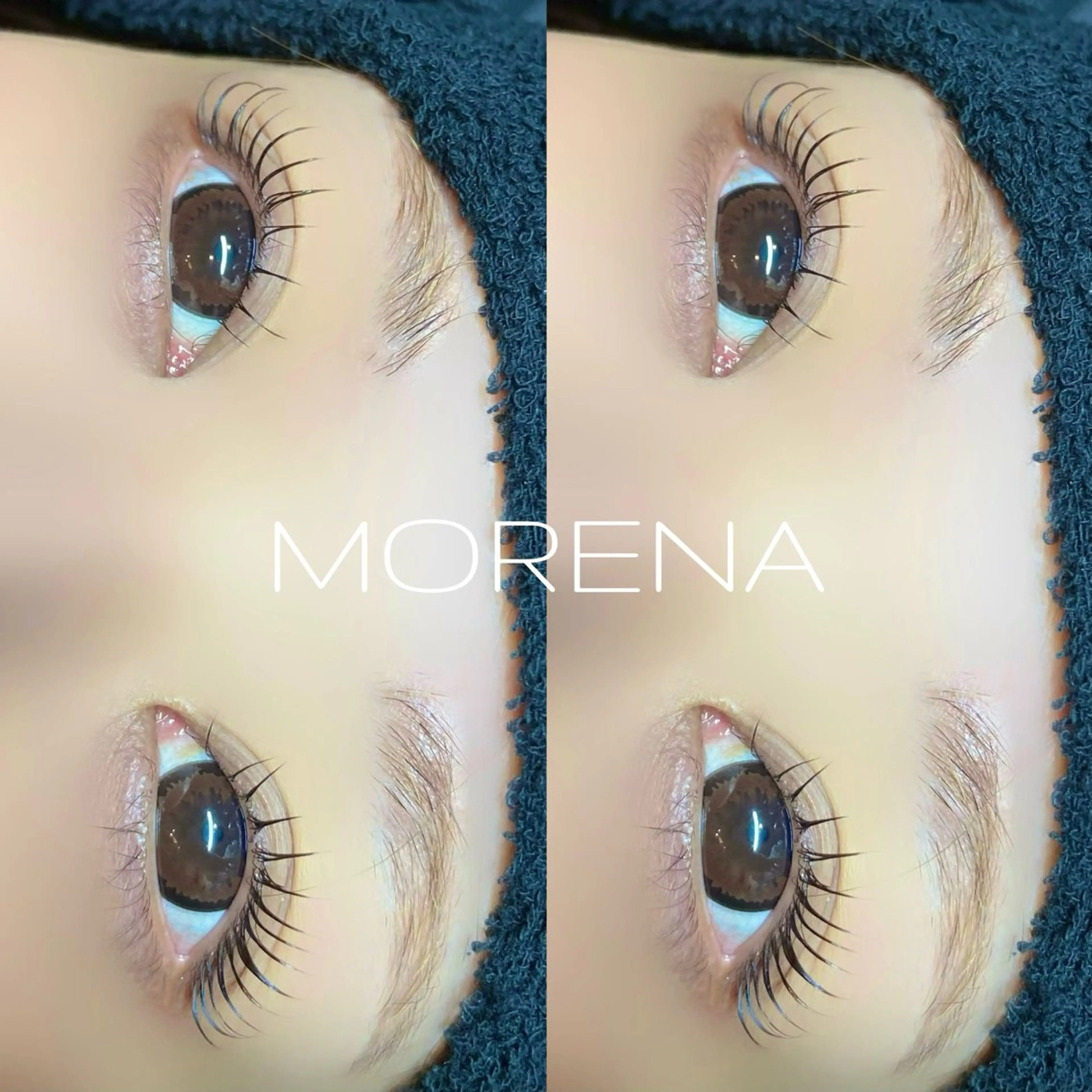 マツエク・マツパ 小顔eyelash MORENAのマツエク・マツパデザイン