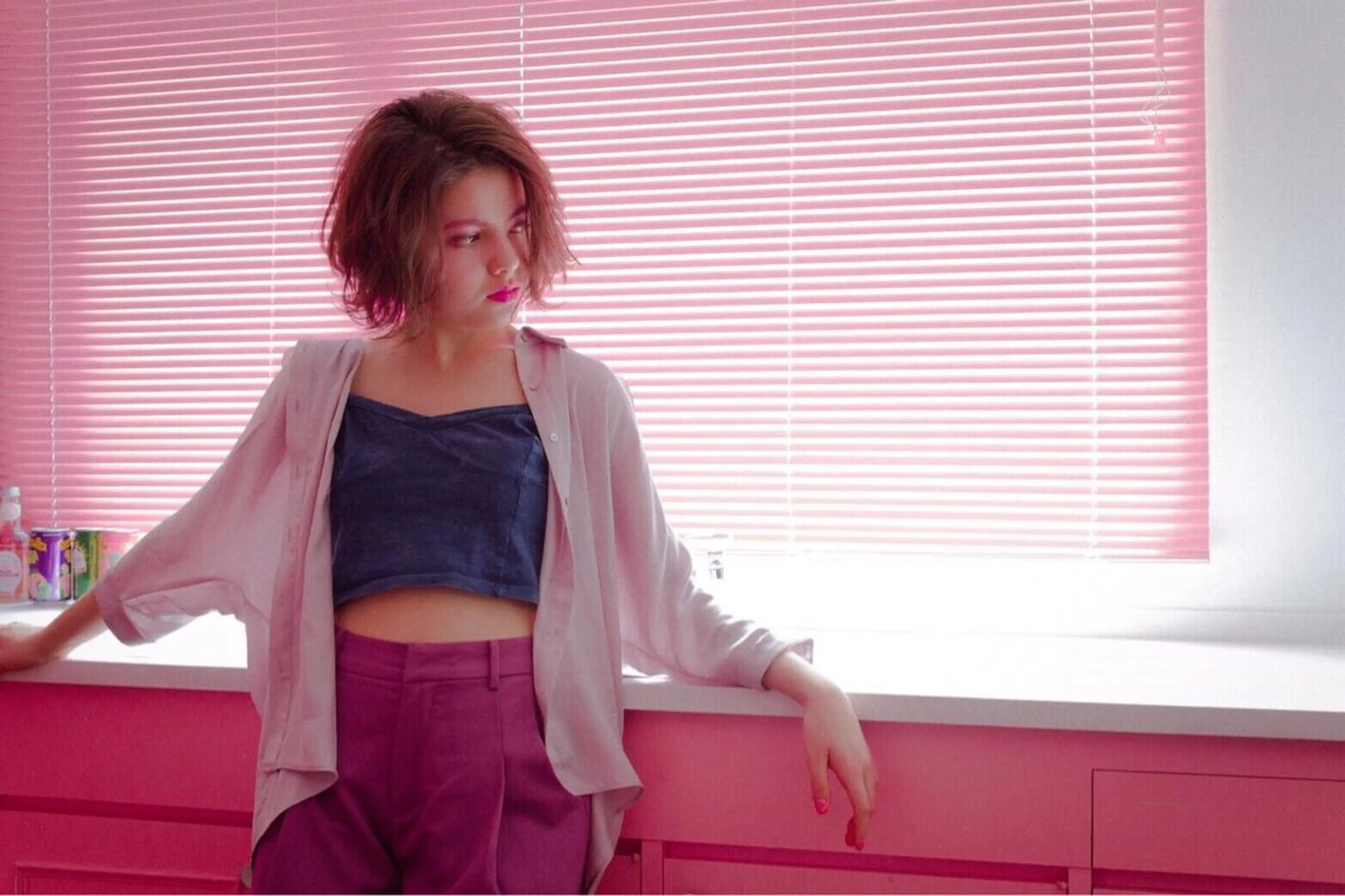 ミディアム AMI ウルフパーマ/メンズのヘアスタイル