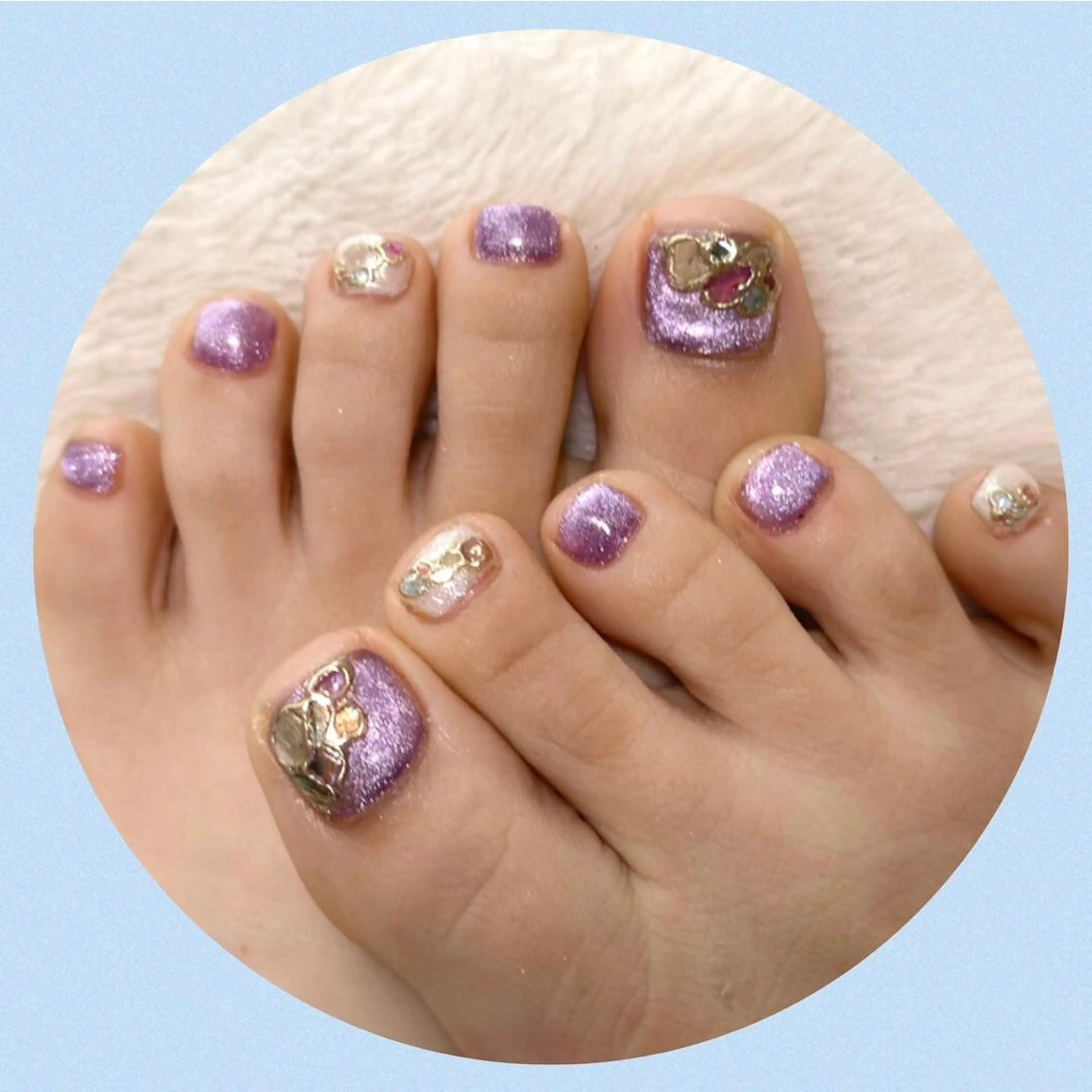 ネイル フットネイル nail salon MARSのネイルデザイン
