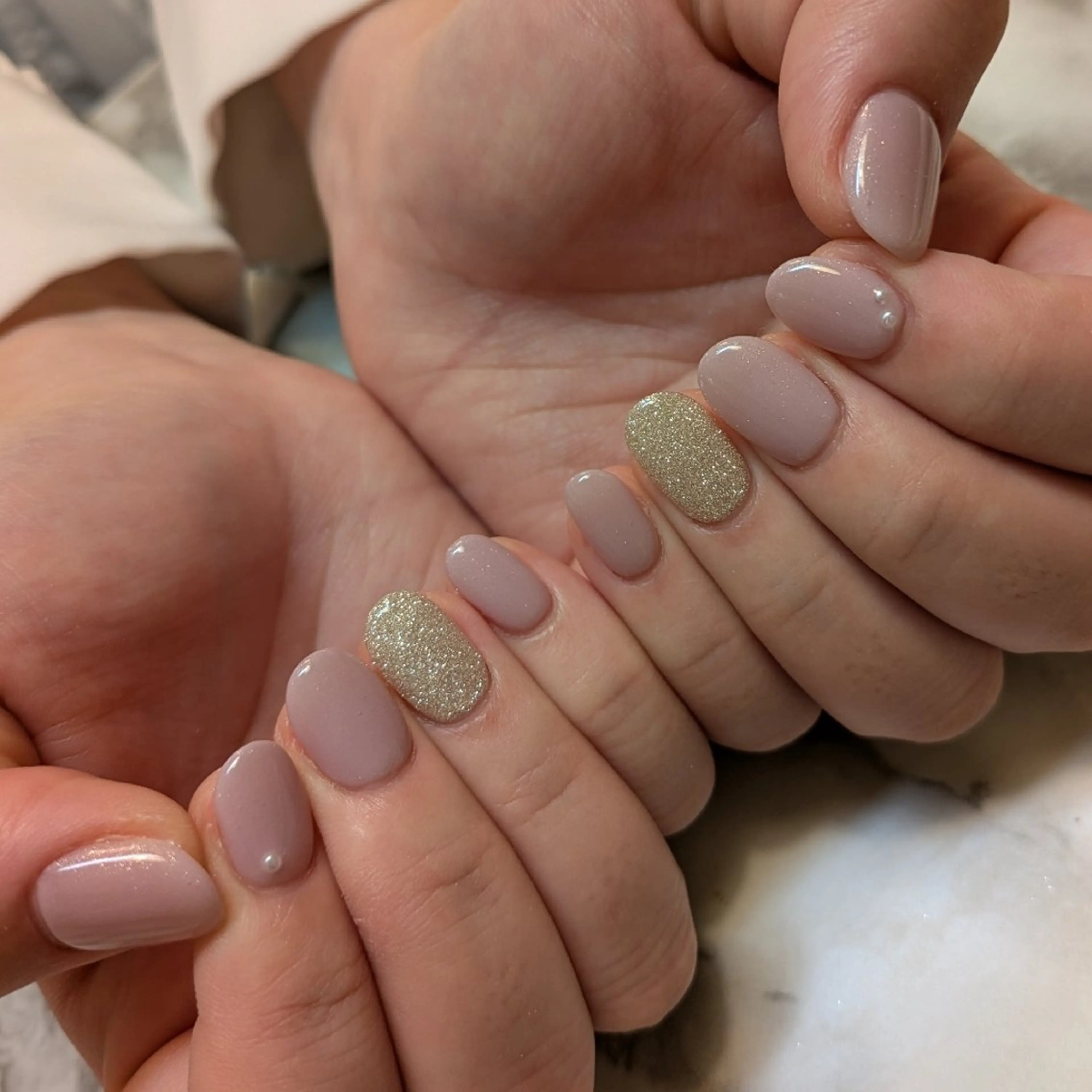 ネイル シンプルネイル ジェヌインネイル 河内のネイルデザイン