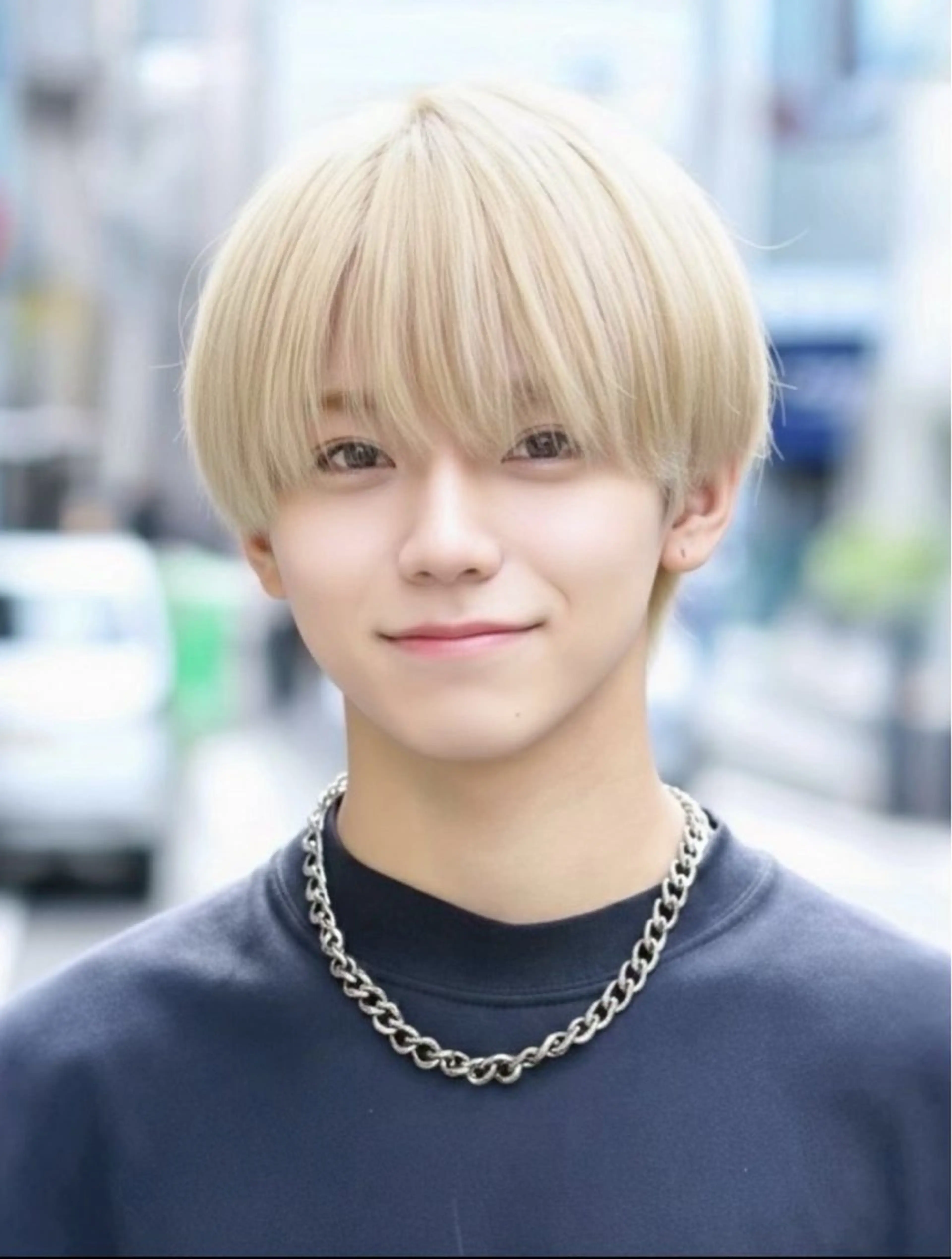 ワンカラー(ブリーチ)の写真