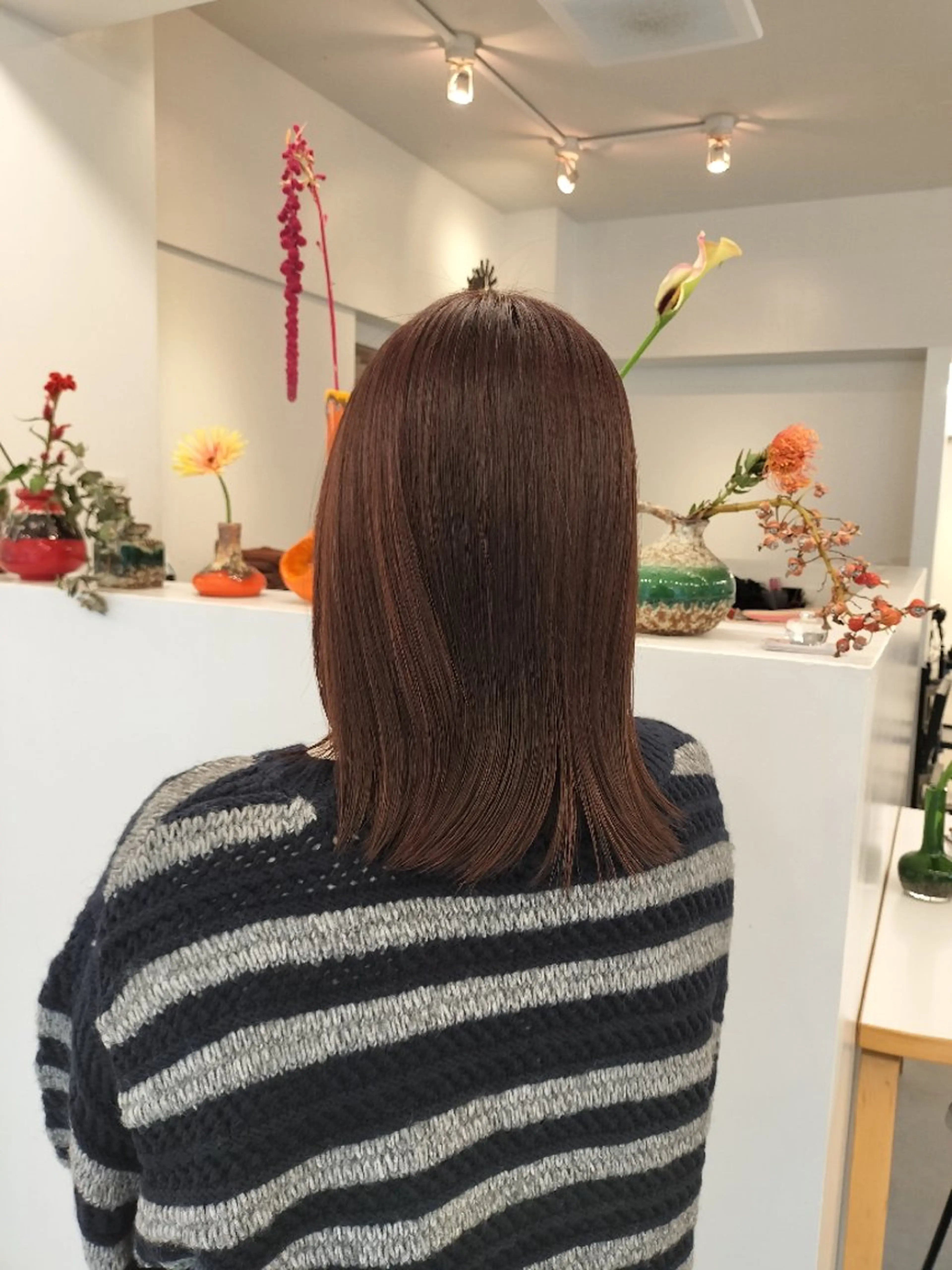 セミロング ヘアカラー 🌵 SHIMAZAKIのヘアスタイル
