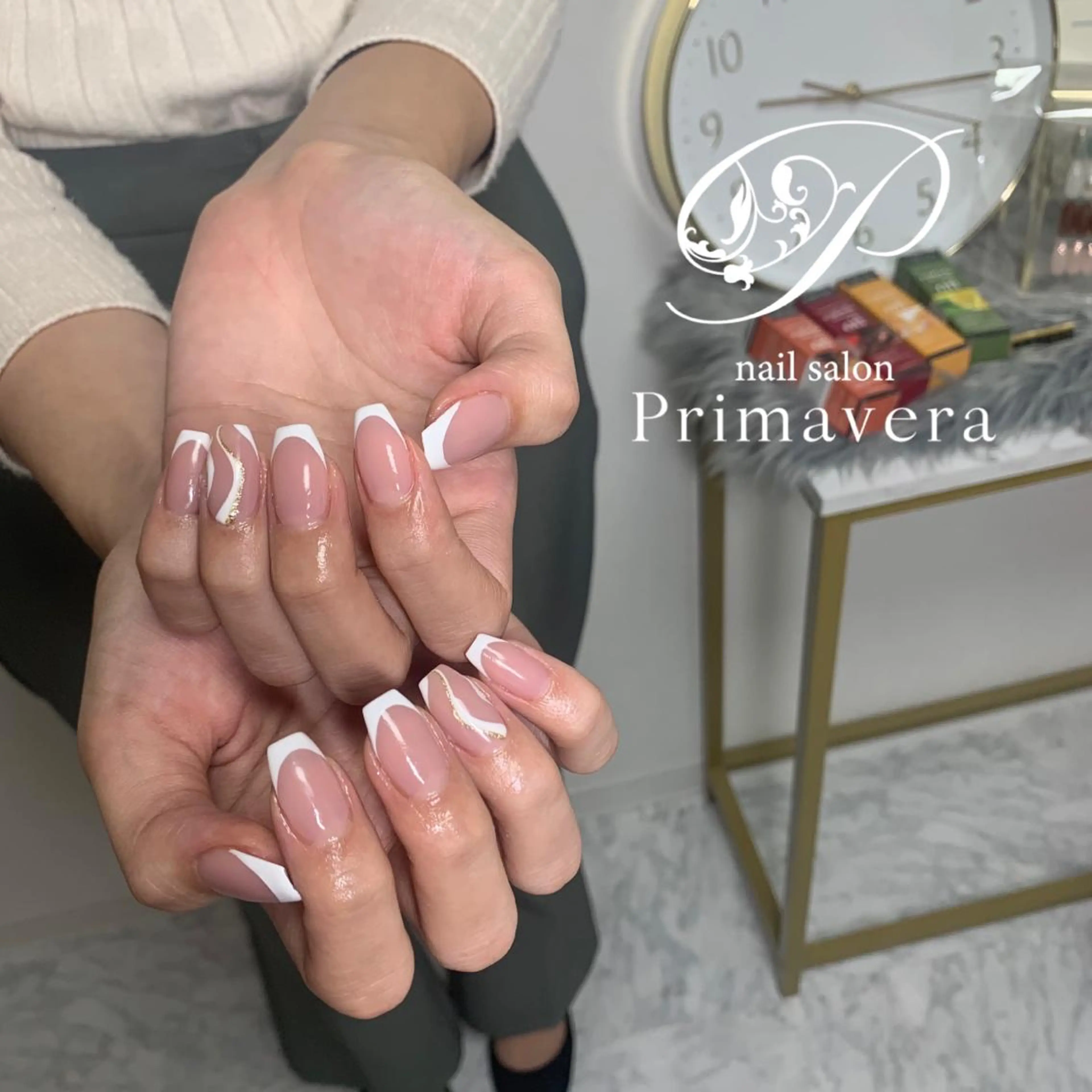 ネイル Primavera 新横浜🤍美フォルムのネイルデザイン