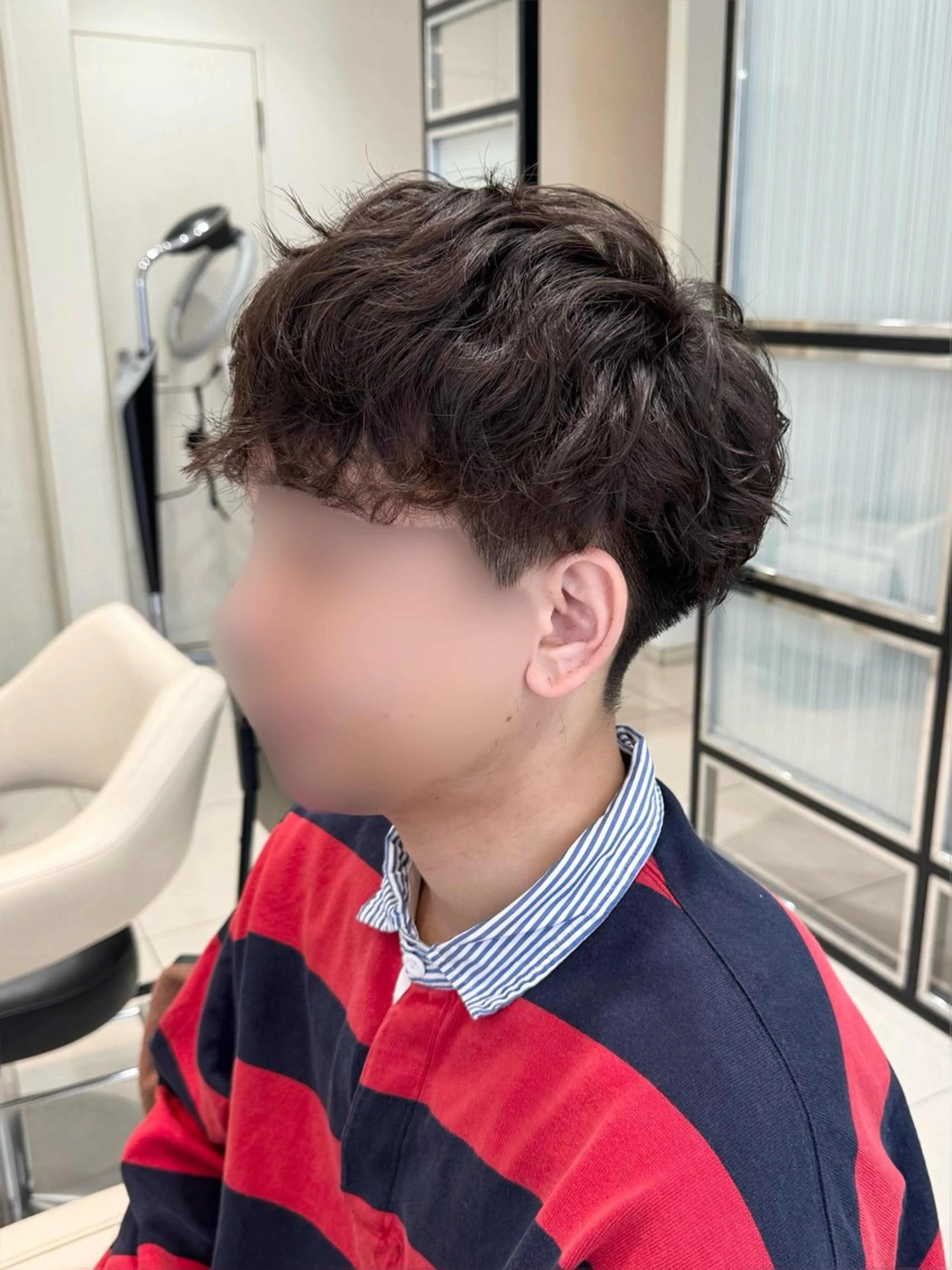 パーマ メンズ 【𝐀𝐬𝐡-池袋 】ひな 🎀💭のヘアスタイル