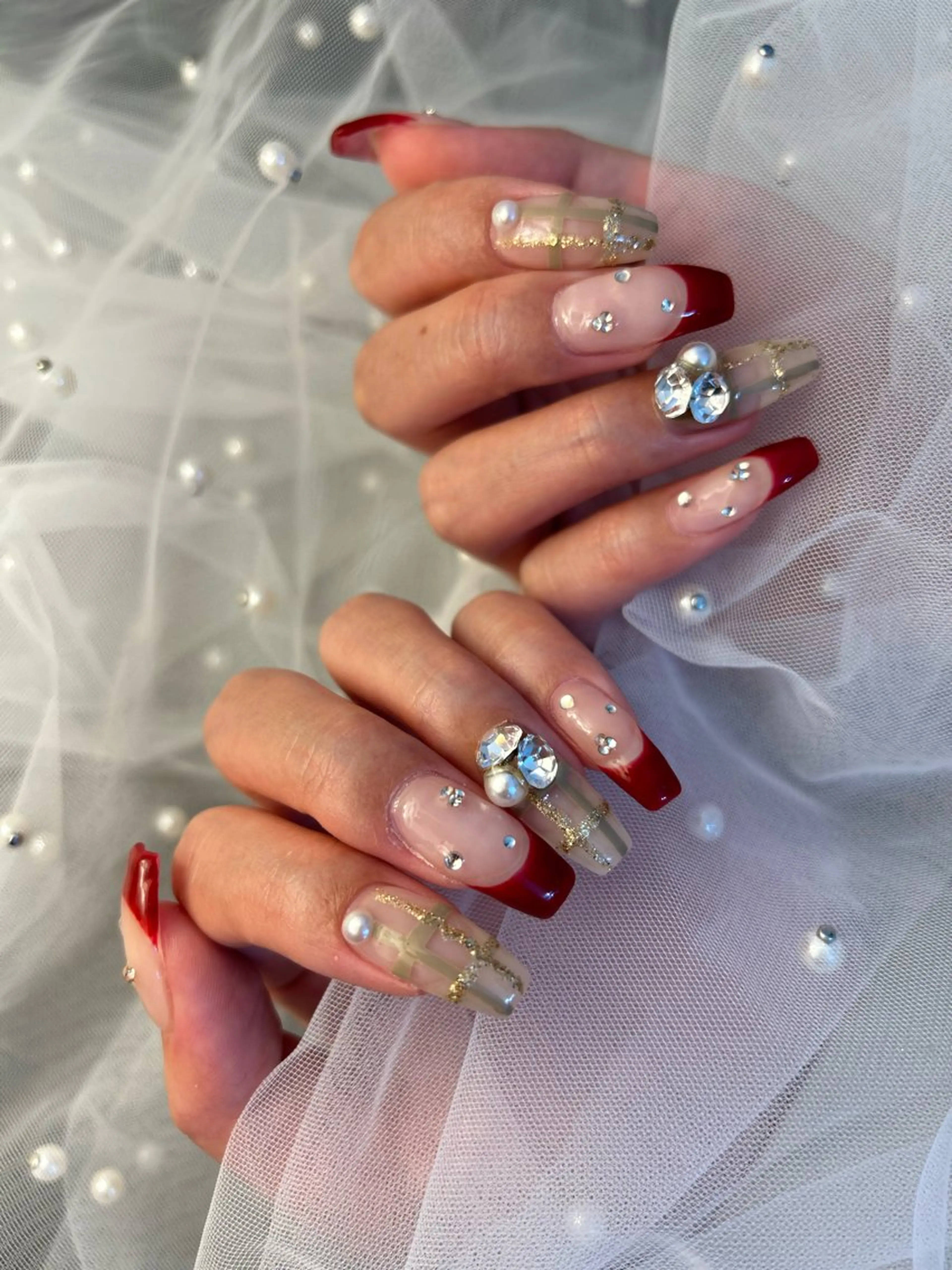 ネイル ハンドネイル フットネイル ✴︎ Delightのネイルデザイン