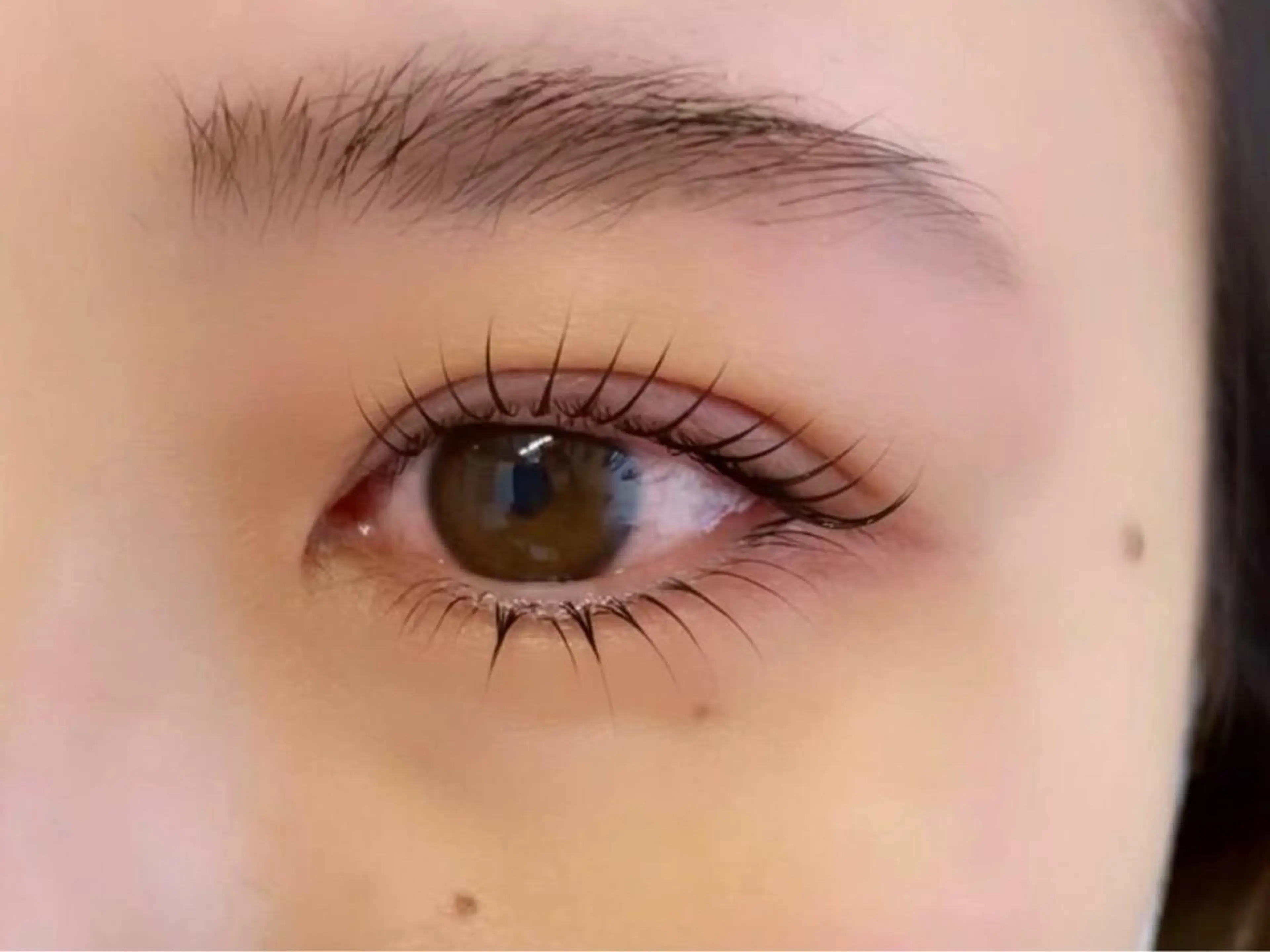 【パリジェンヌパーマ(下)】下まつげの存在で、さらに目の縦幅UP ！🌼の写真