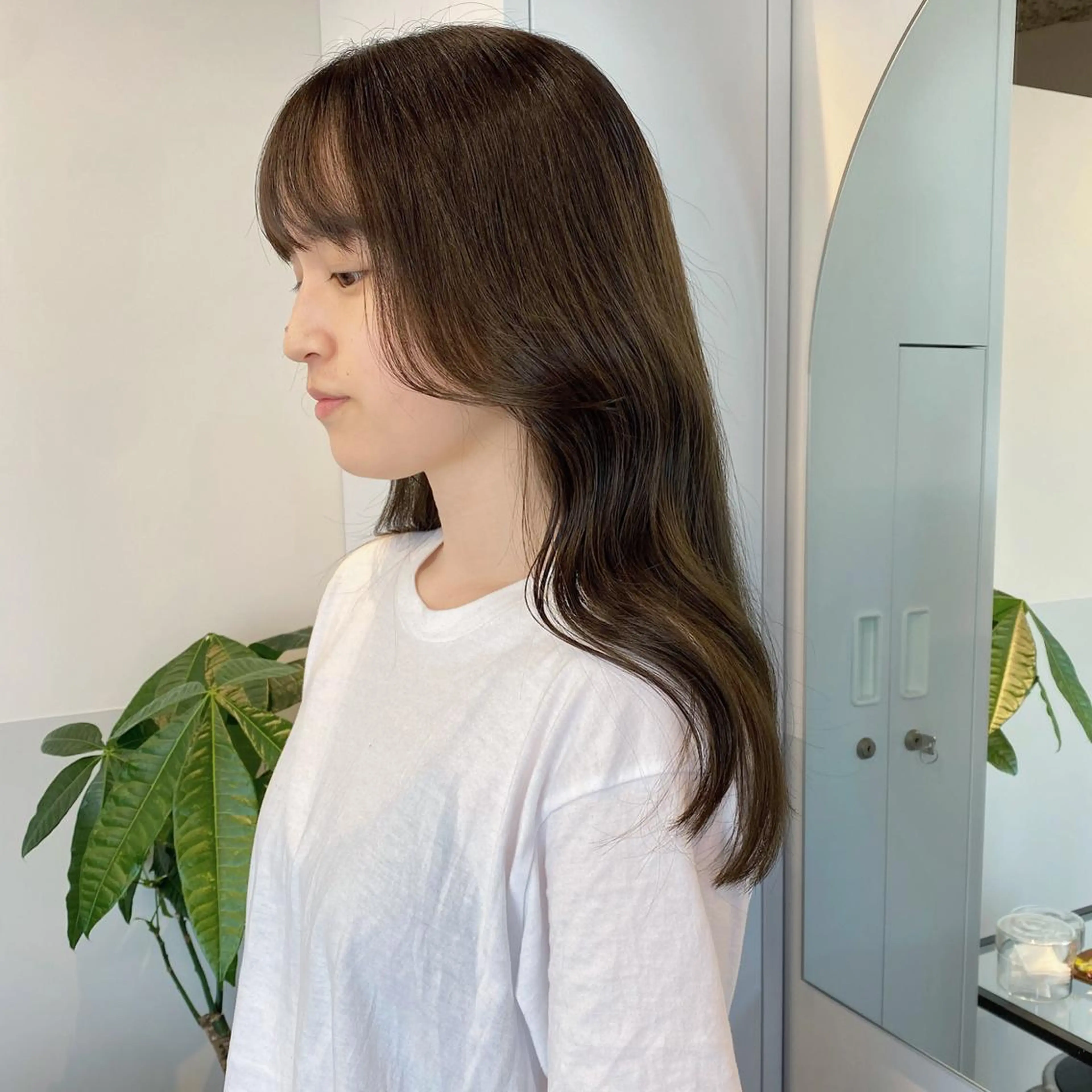 ロング カラー ヘアアレンジ ブリーチなしカラー/ 髪質改善/寺門束のヘアスタイル