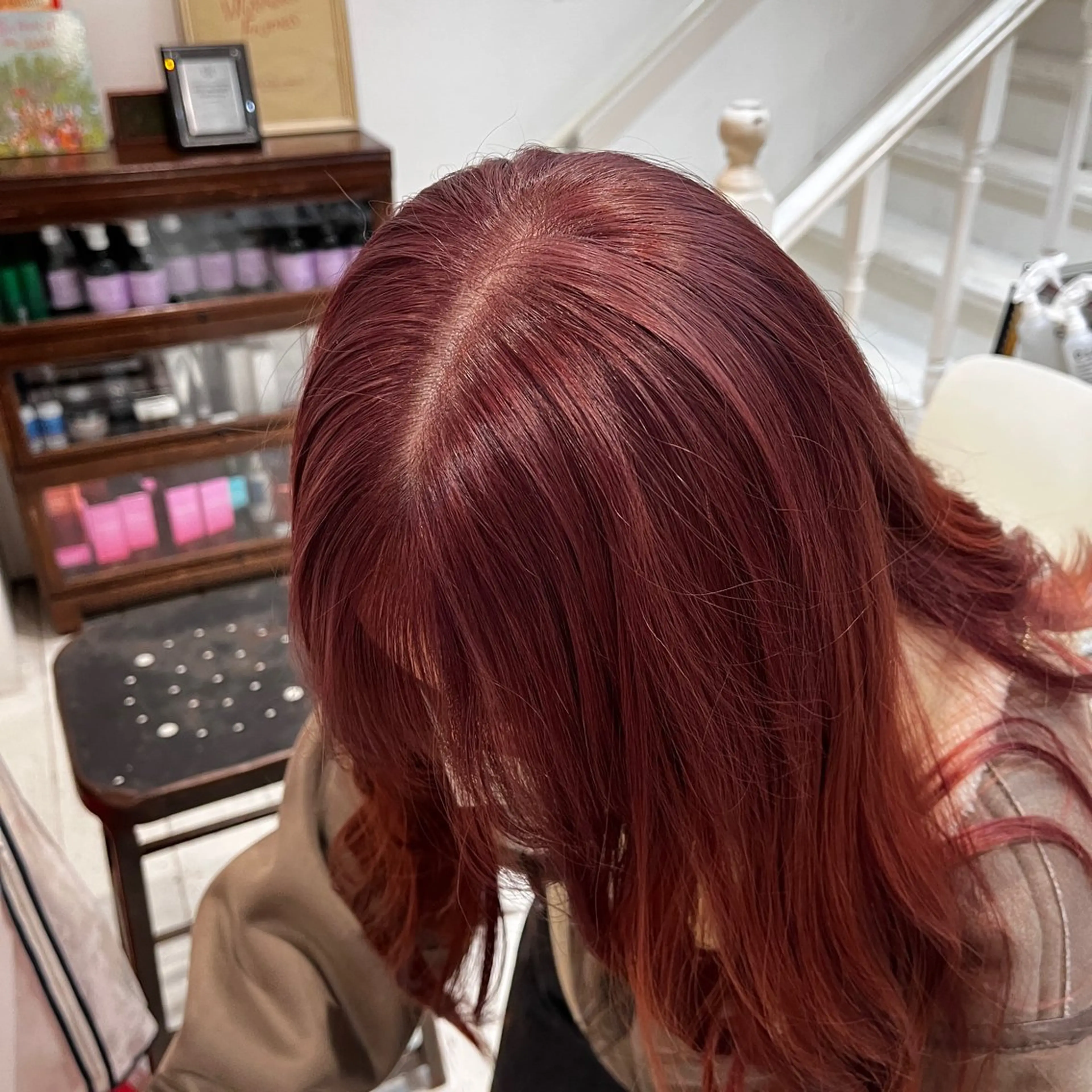 カラー 竹内 穂乃佳のヘアスタイル