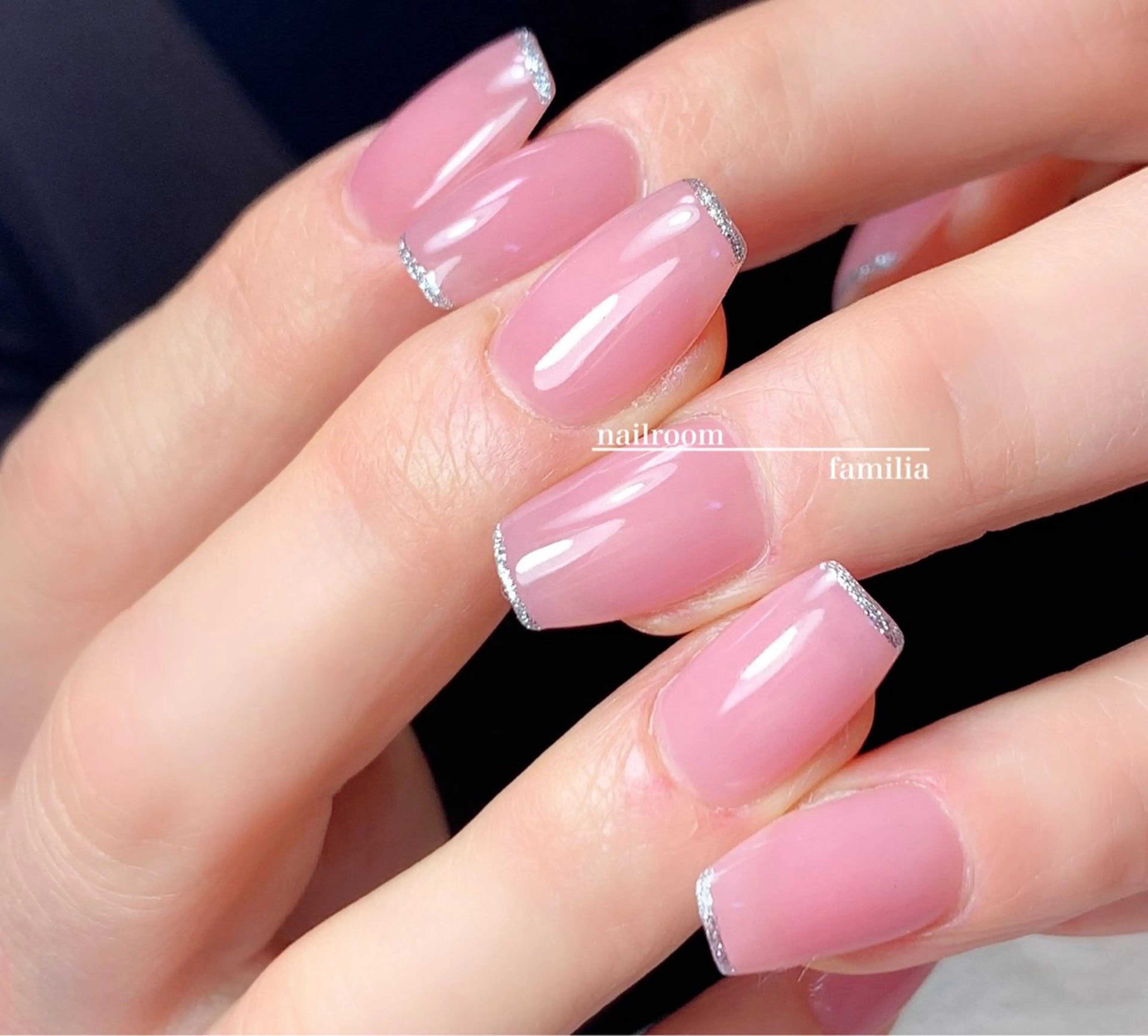 ネイル ラメ(グリッター) -nailroom- familiaのネイルデザイン