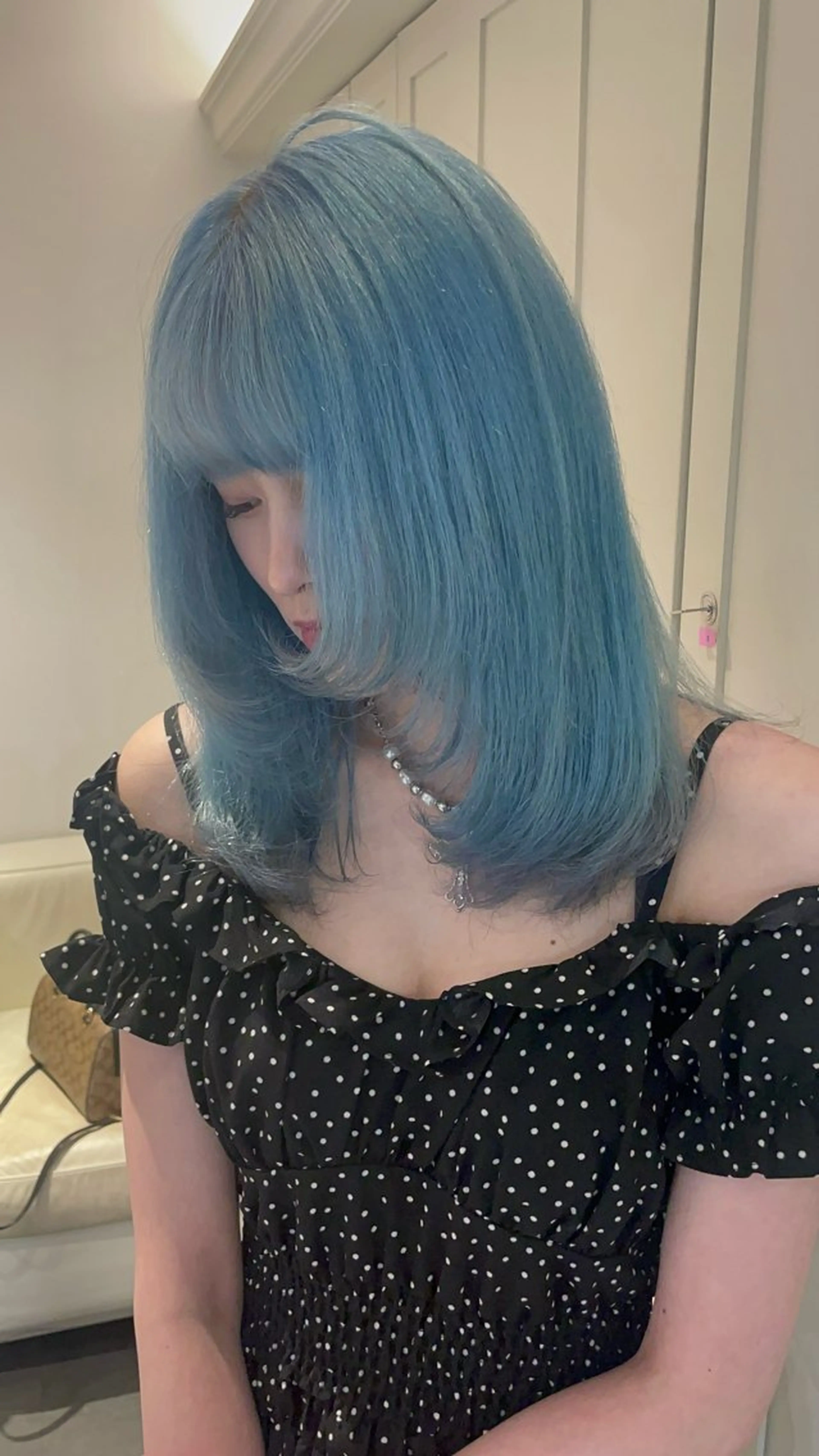 カラー ikiRu ﾊｲﾄｰﾝ/渋谷のヘアスタイル