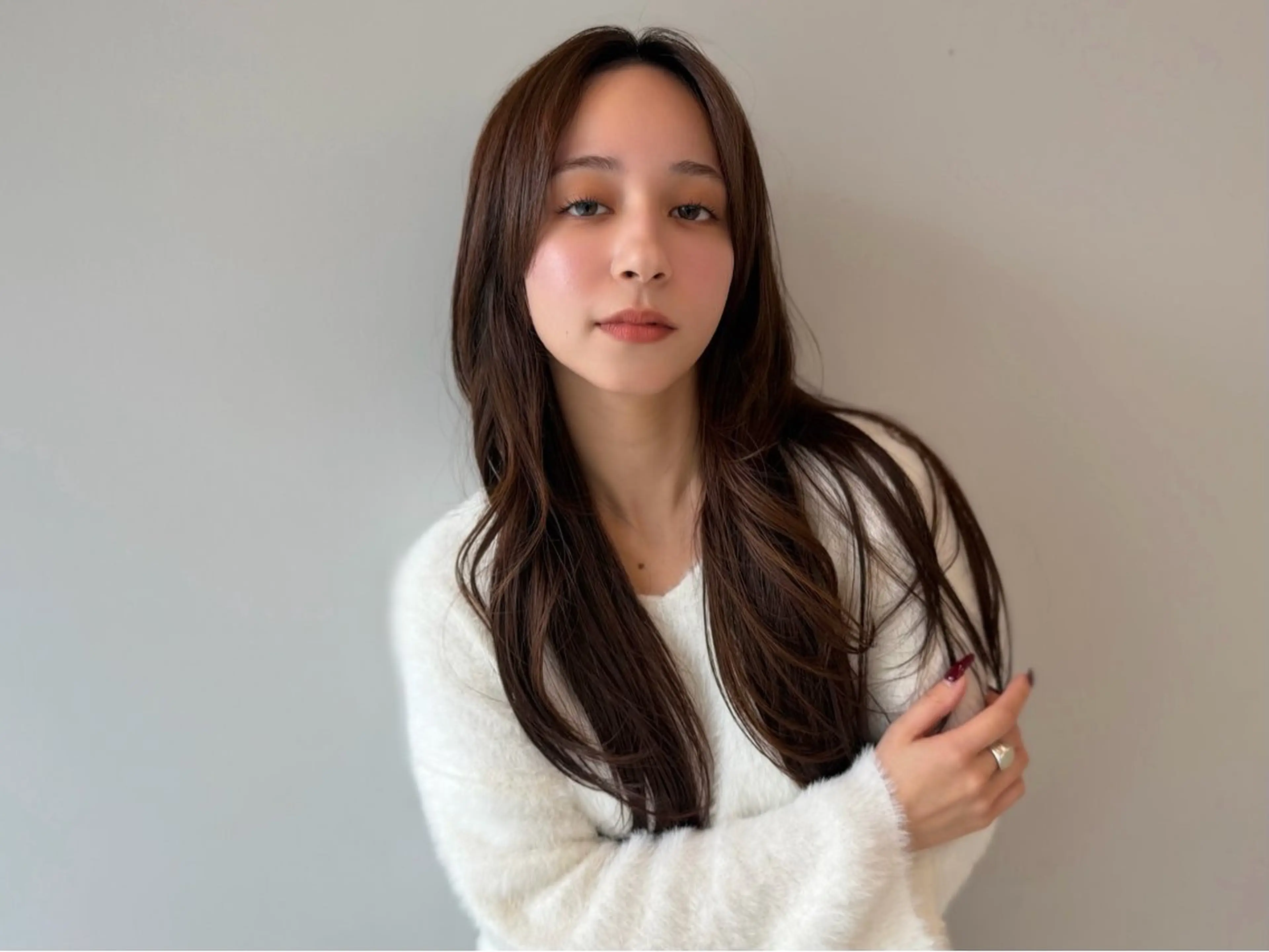 ロング レイヤーカット カット ヘアカラー トリートメント レイヤー/髪質改善 DAISUKEのヘアスタイル