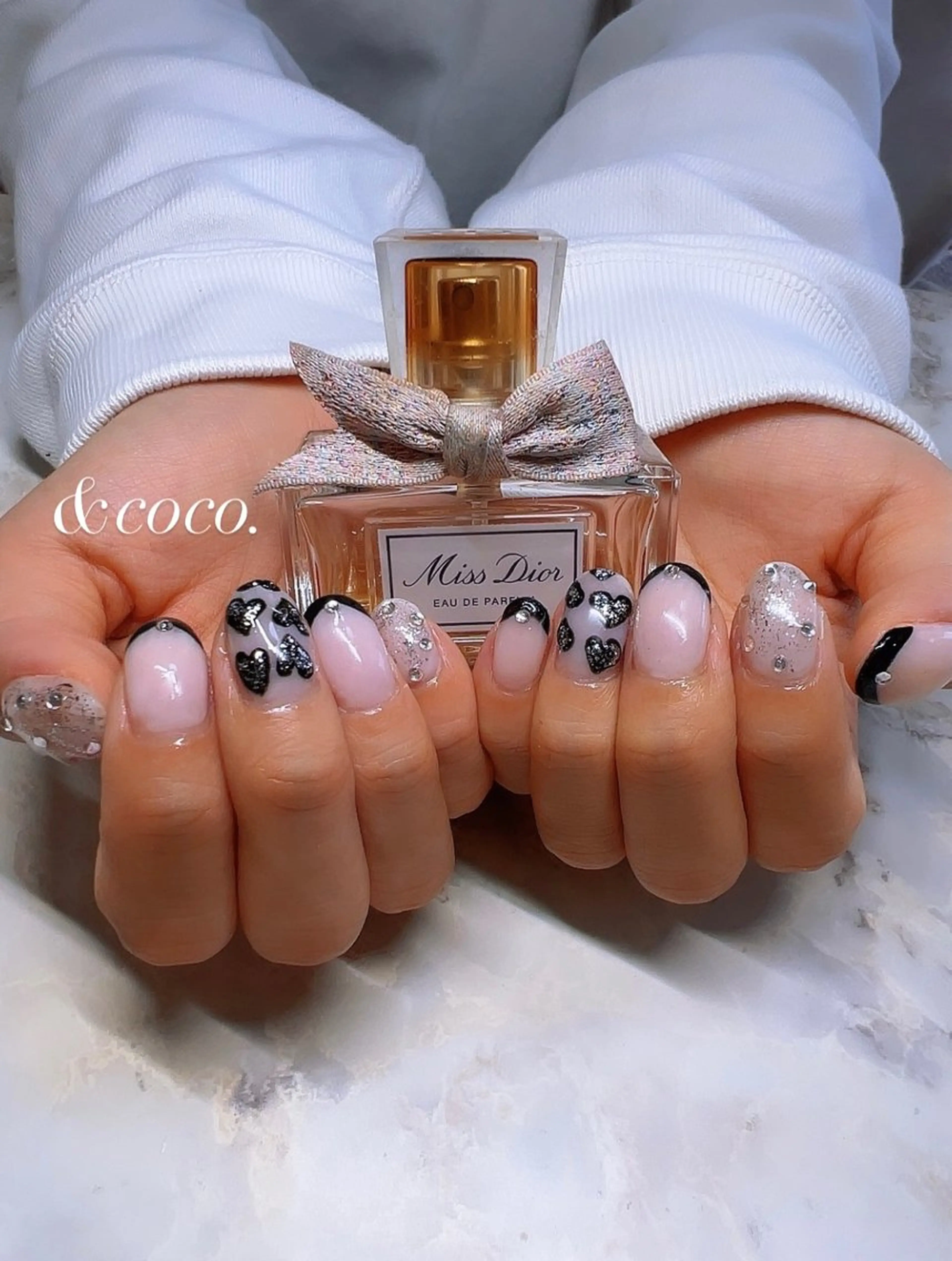 ネイル フレンチネイル ＆ coco.のネイルデザイン