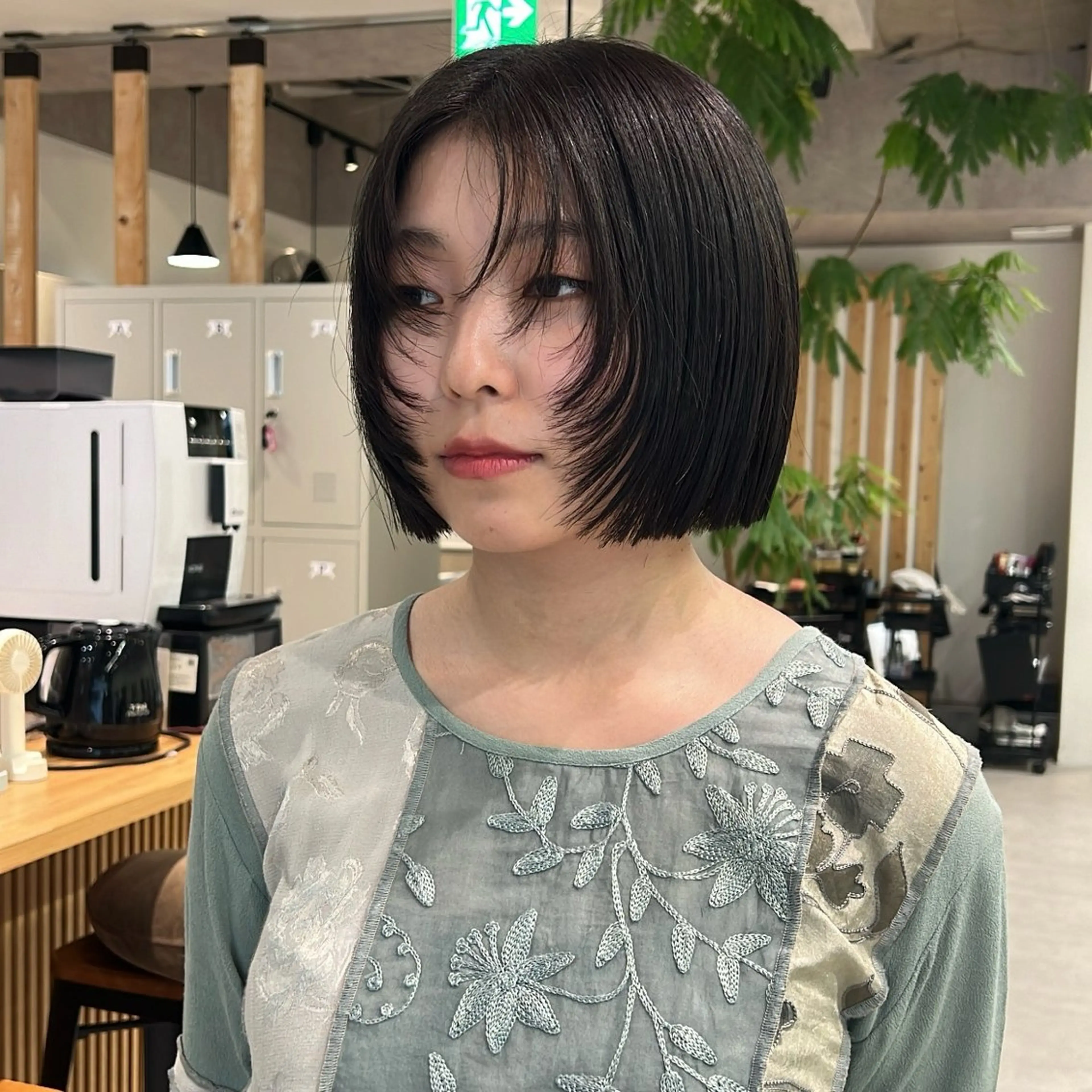 ショート 顔周りカット カット 透明感カラー/ボブ / MARIE🍇のヘアスタイル