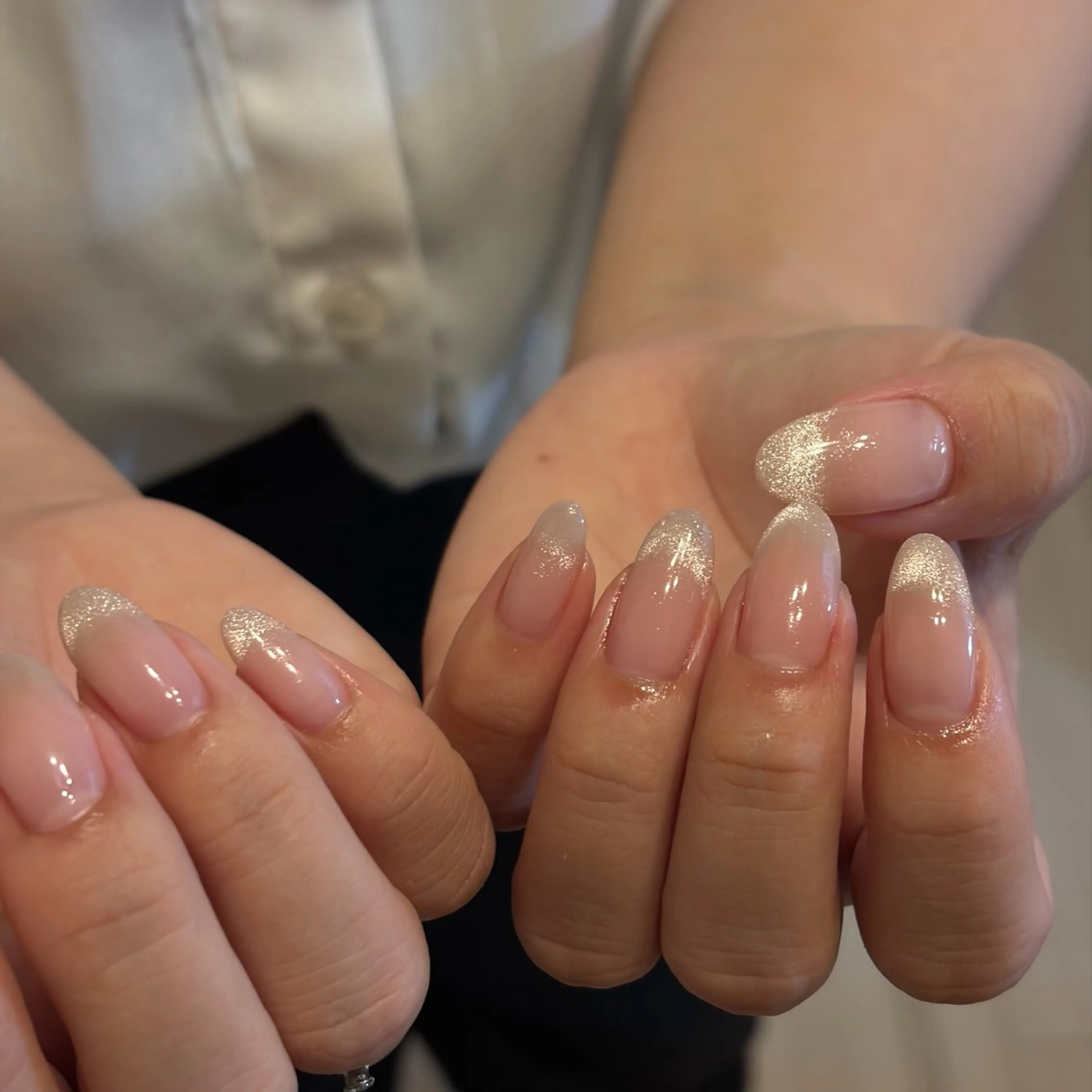 ネイル フレンチネイル マグネットネイル Salon Asterのネイルデザイン