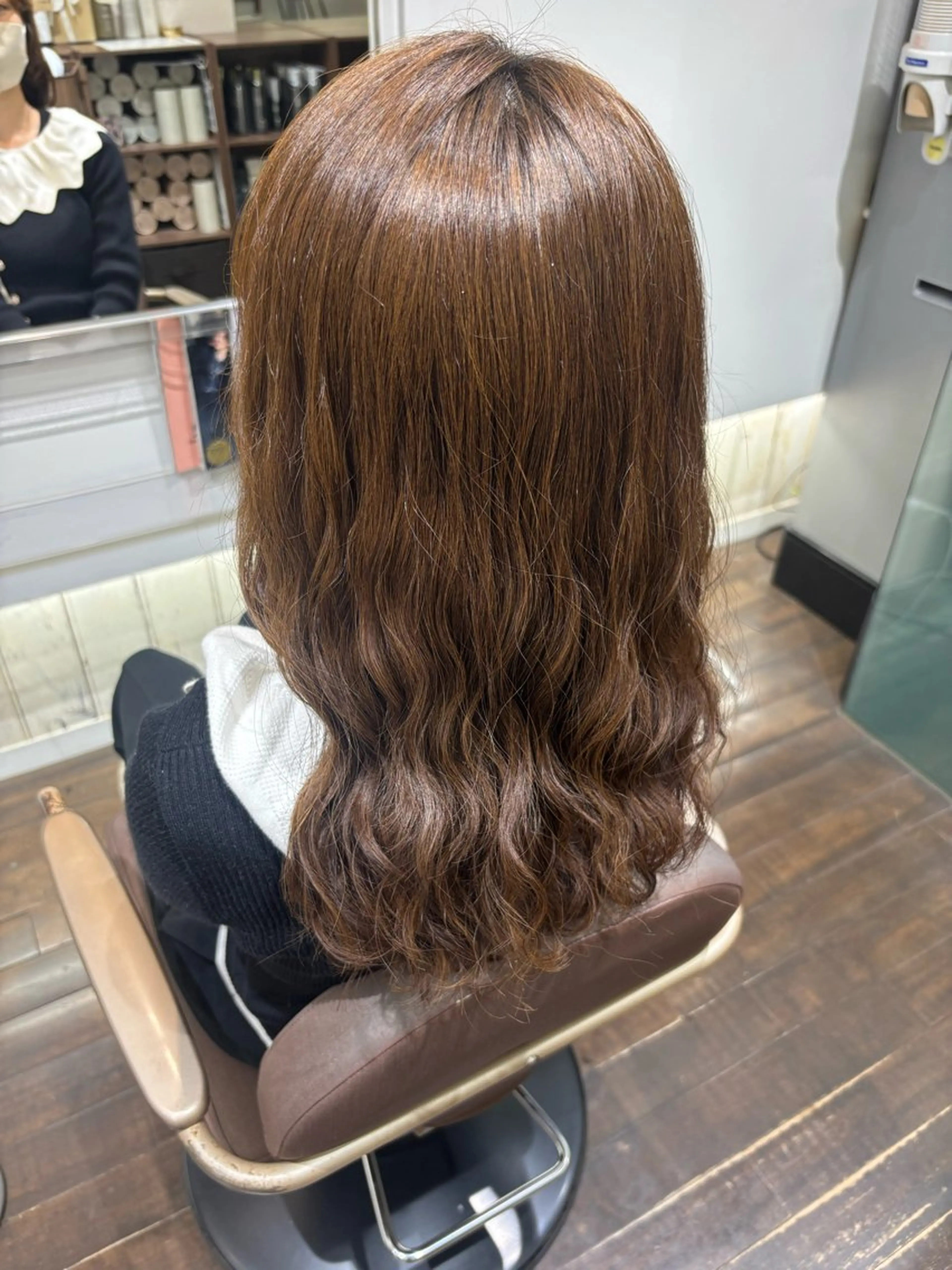 セミロング セミロングパーマ 銀座🌿ヘア アレンジ🌿さやかのヘアスタイル