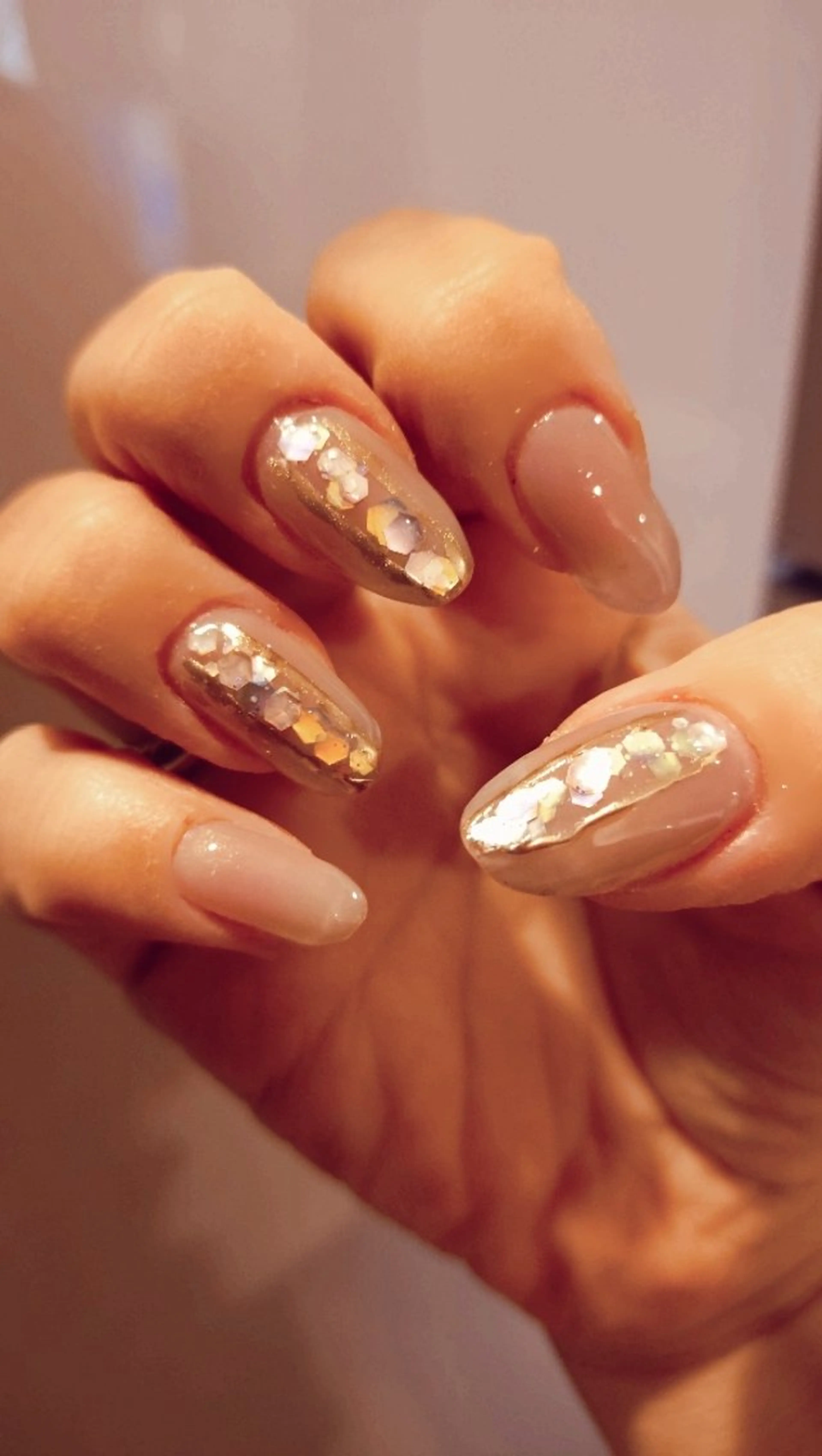 ネイル 長さ出し ネイルチップ 野島 亜美のネイルデザイン