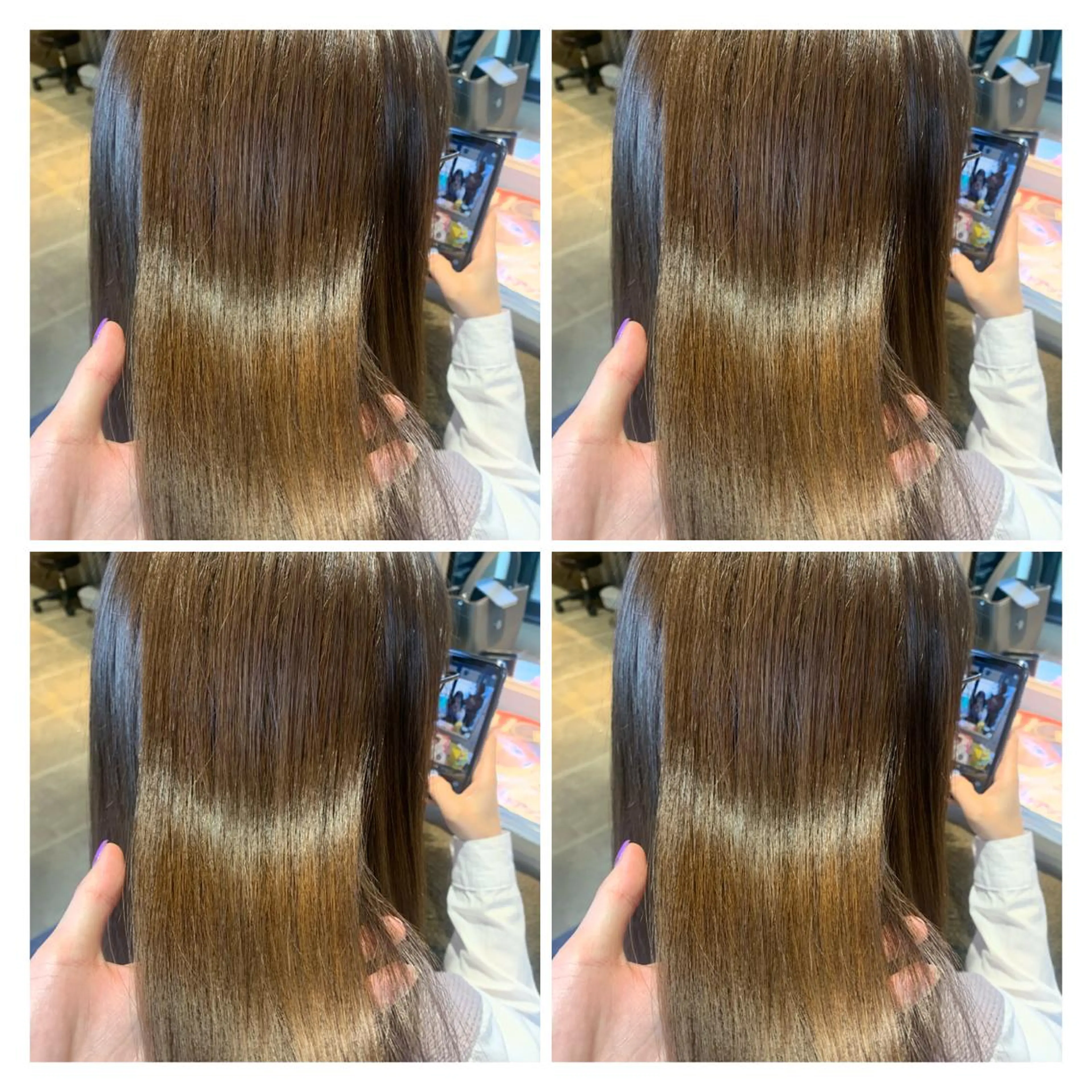 ロング カラー トリートメント 髪質改善艶髪 ℍ𝔸ℝ𝕌𝕂𝔸のヘアスタイル