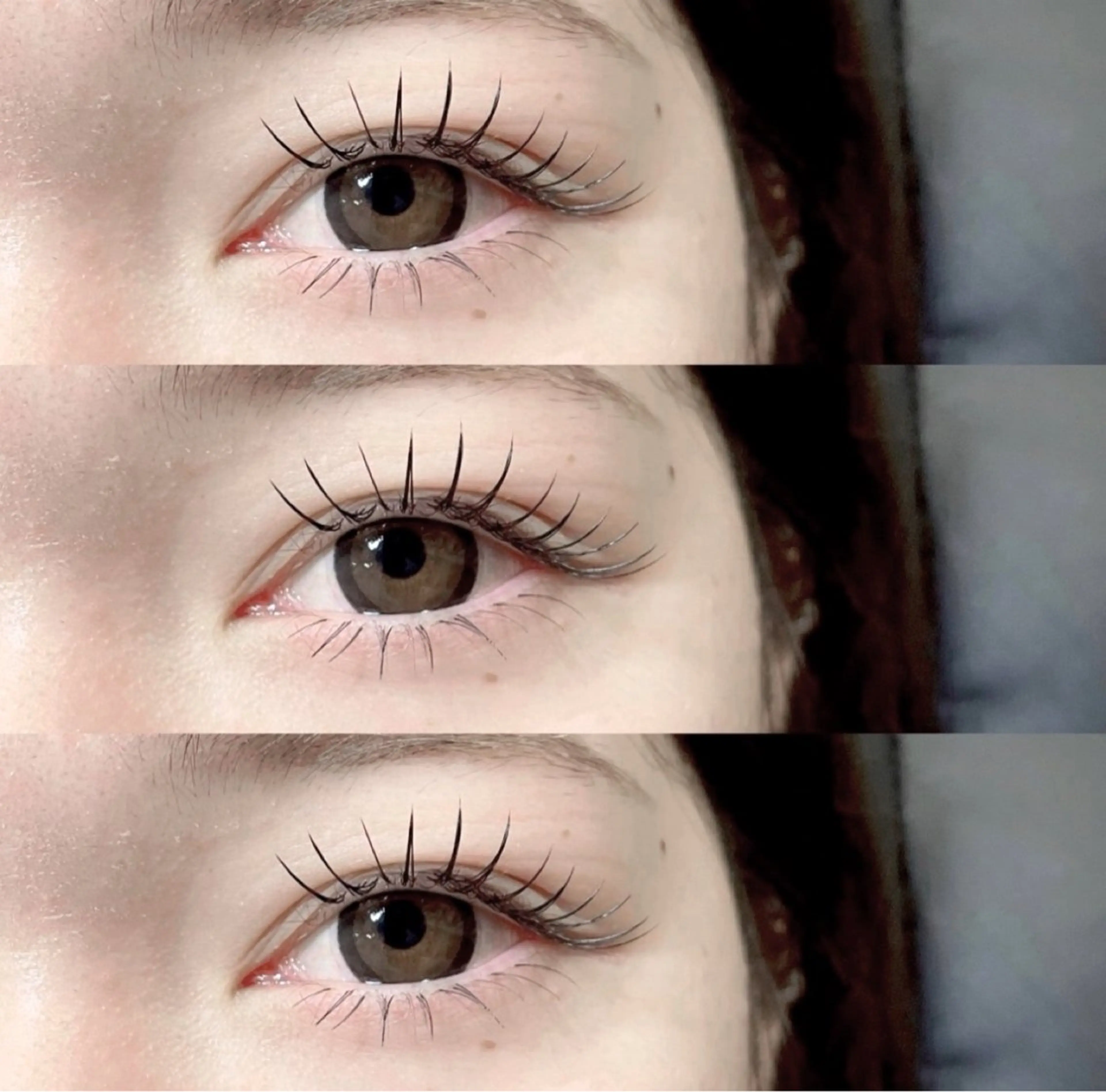 人気No.1✨️💖上下エクステ👀flatlash120本装着下エクステ40本(下パーマ変更可)  オフ無料の写真